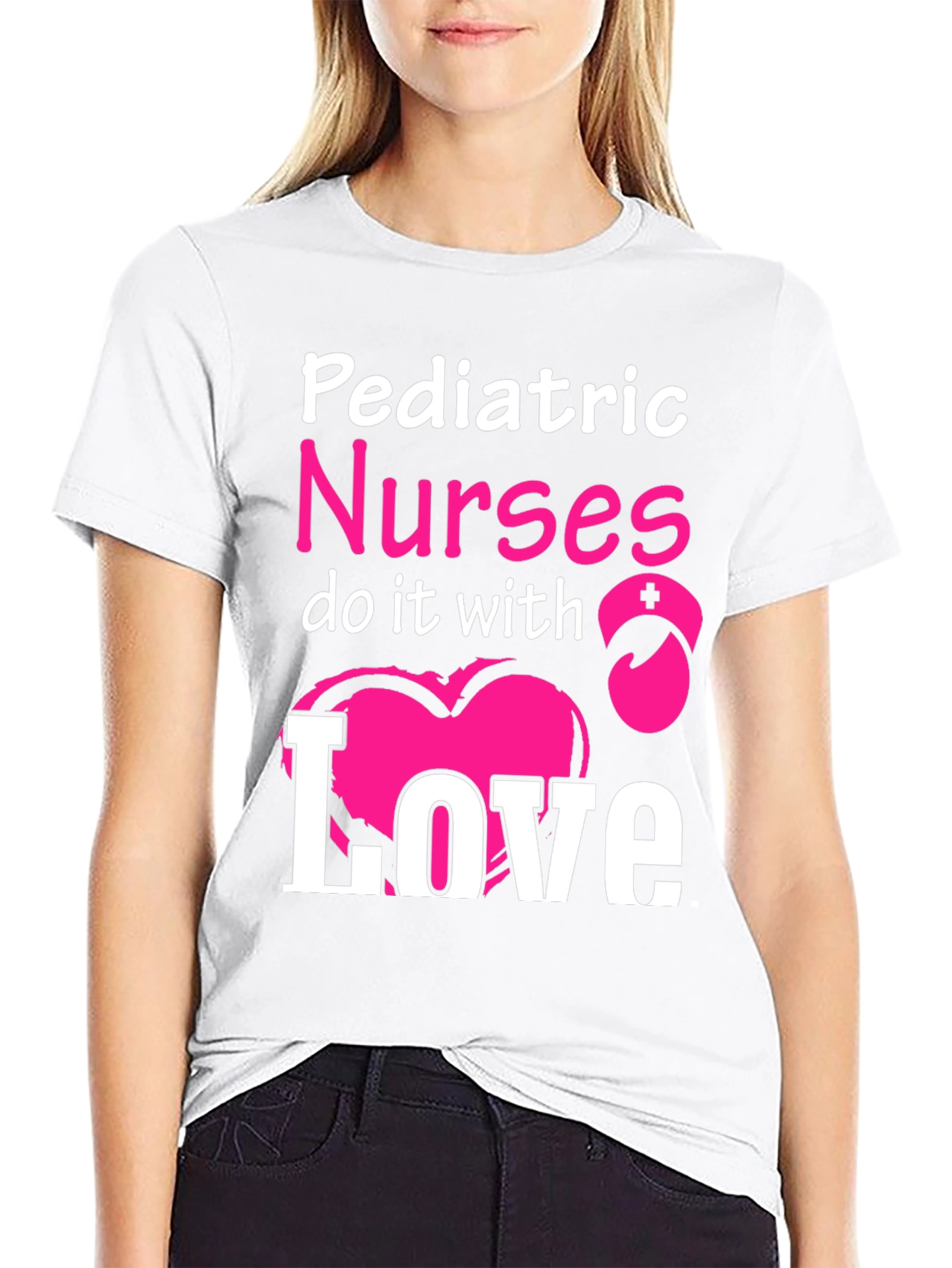 Pediatric Nurse Love T-Shirt
