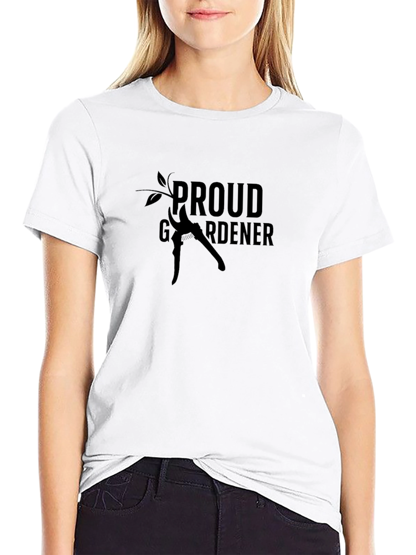 Proud Gardener Black T-Shirt