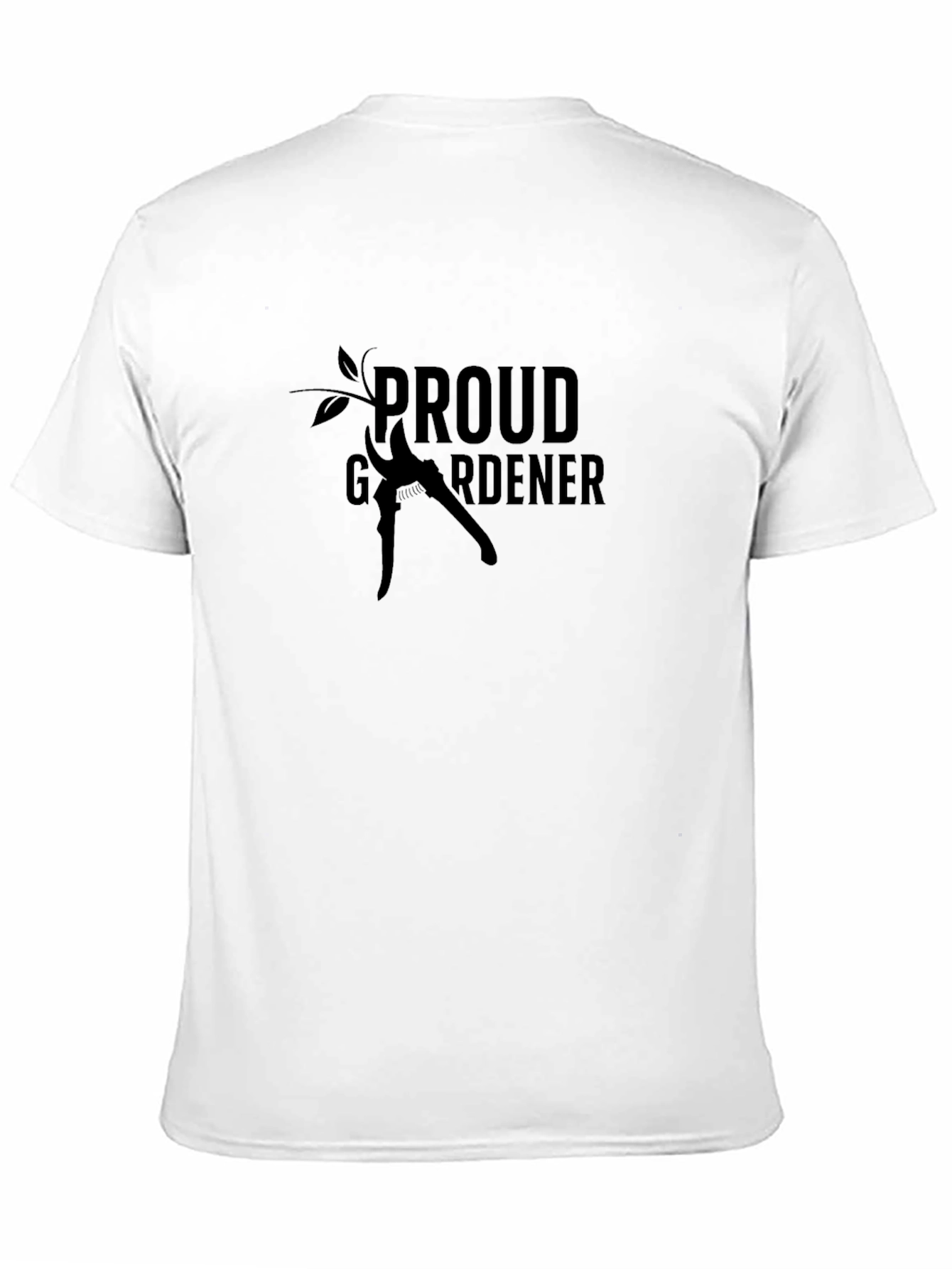 Proud Gardener Black T-Shirt