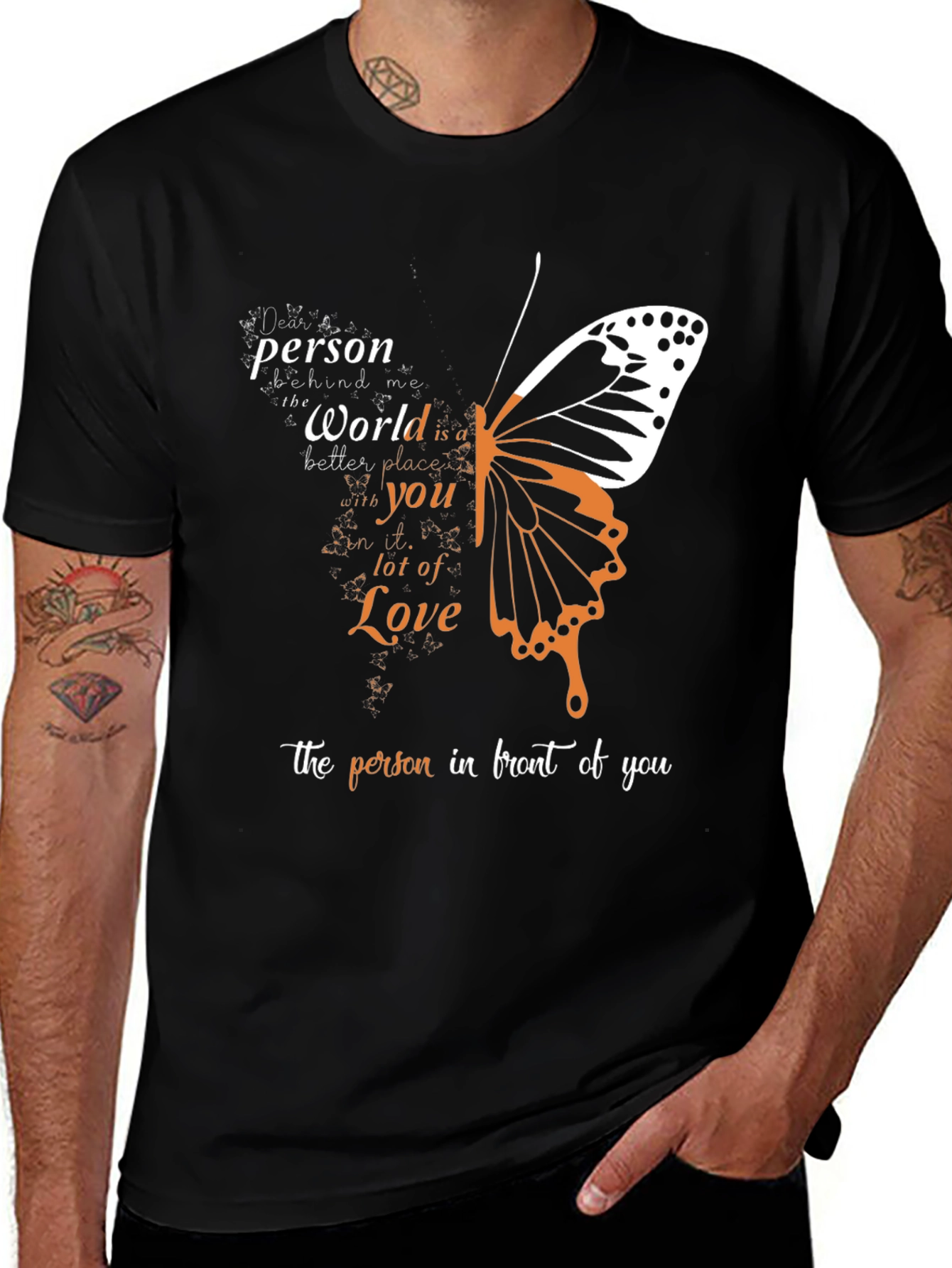 Butterfly Motivational Graphic Tee
