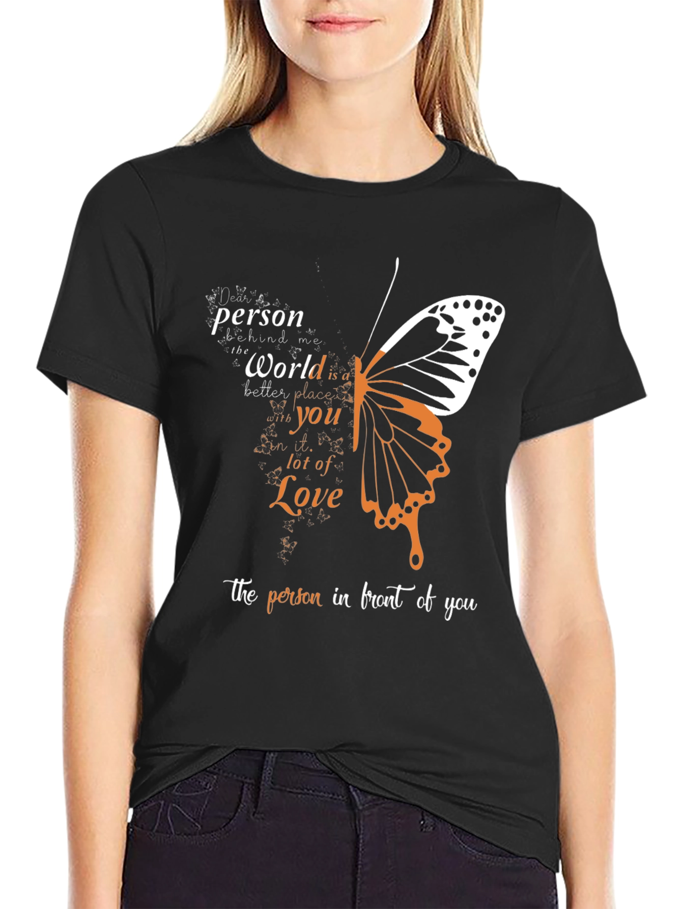 Butterfly Motivational Graphic Tee
