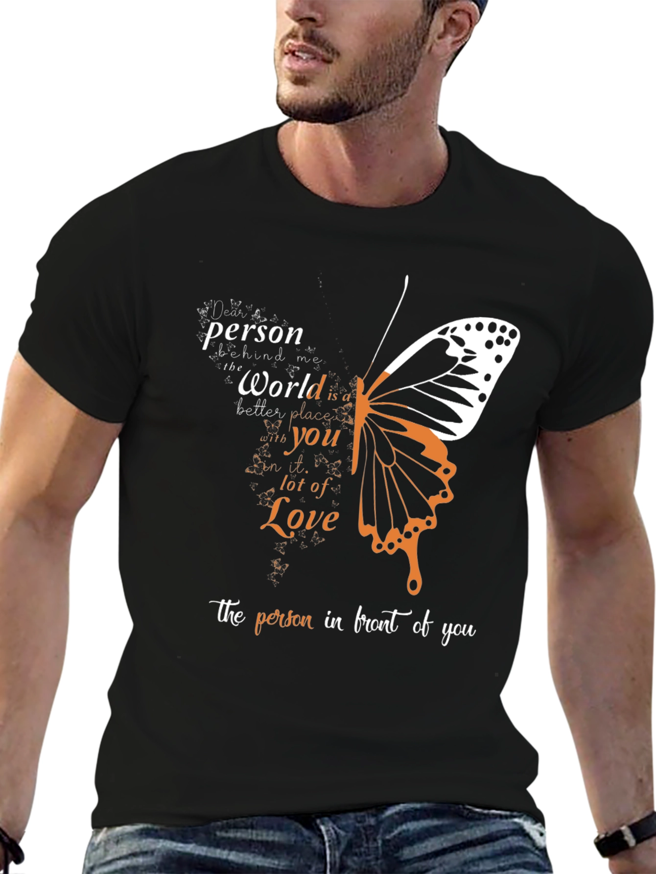 Butterfly Motivational Graphic Tee