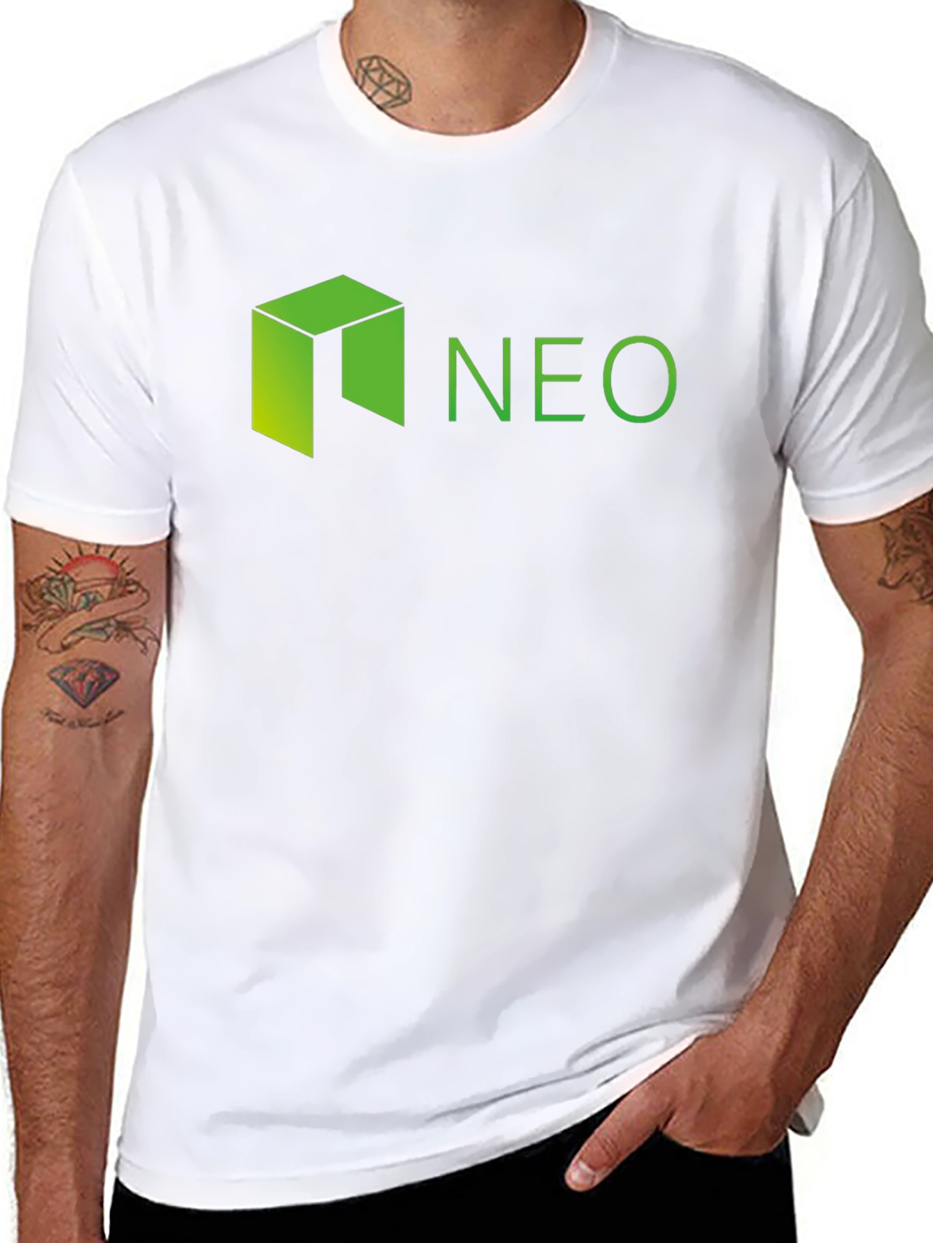 NEO Crypto Black T-Shirt