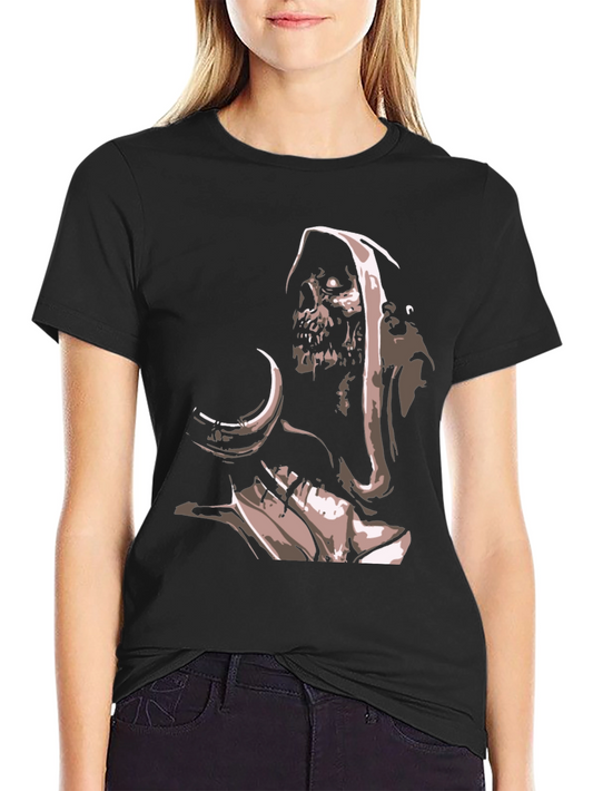 Grim Reaper Graphic Tee - Mens Black T-Shirt