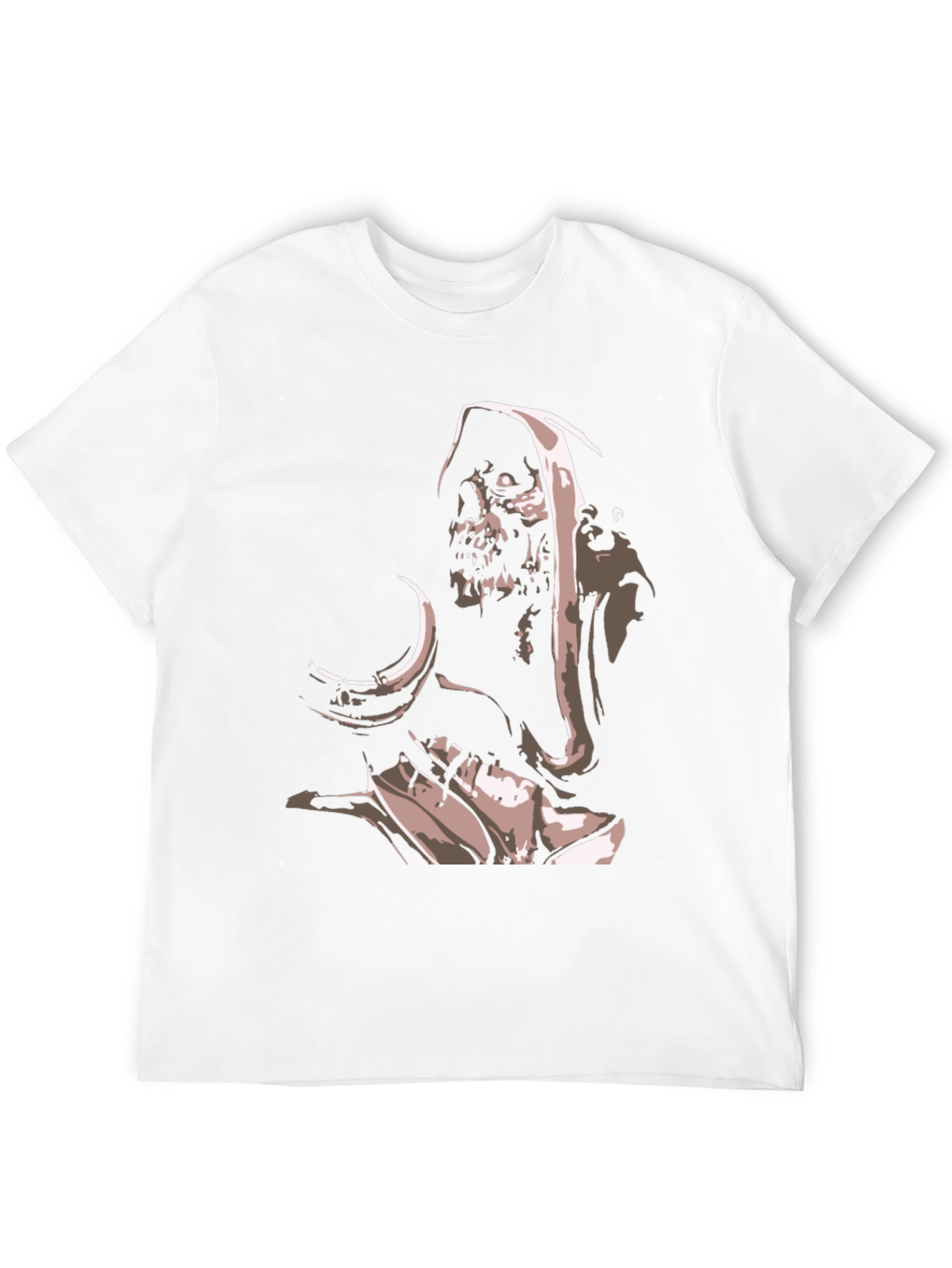 Grim Reaper Graphic Tee - Mens Black T-Shirt