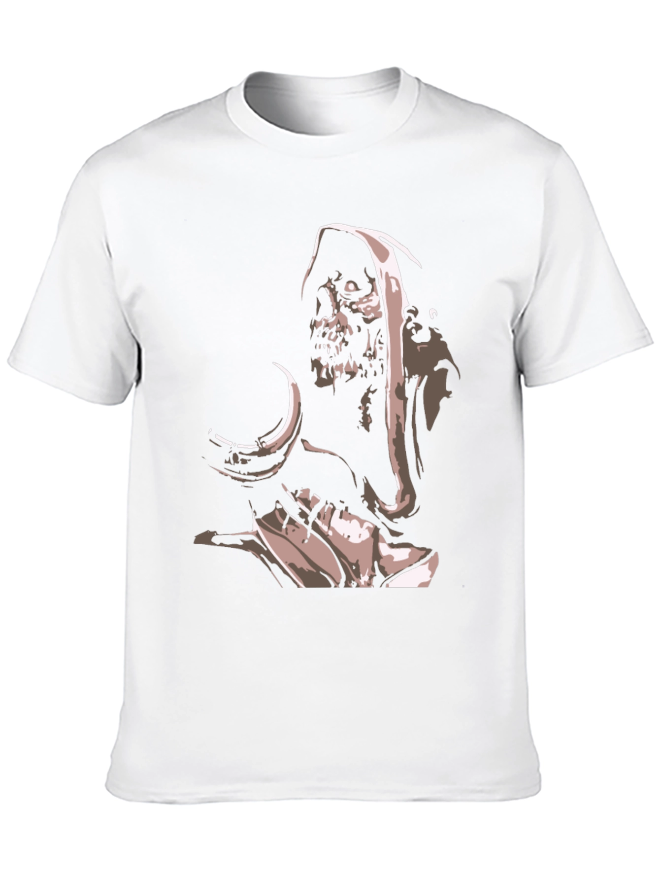 Grim Reaper Graphic Tee - Mens Black T-Shirt