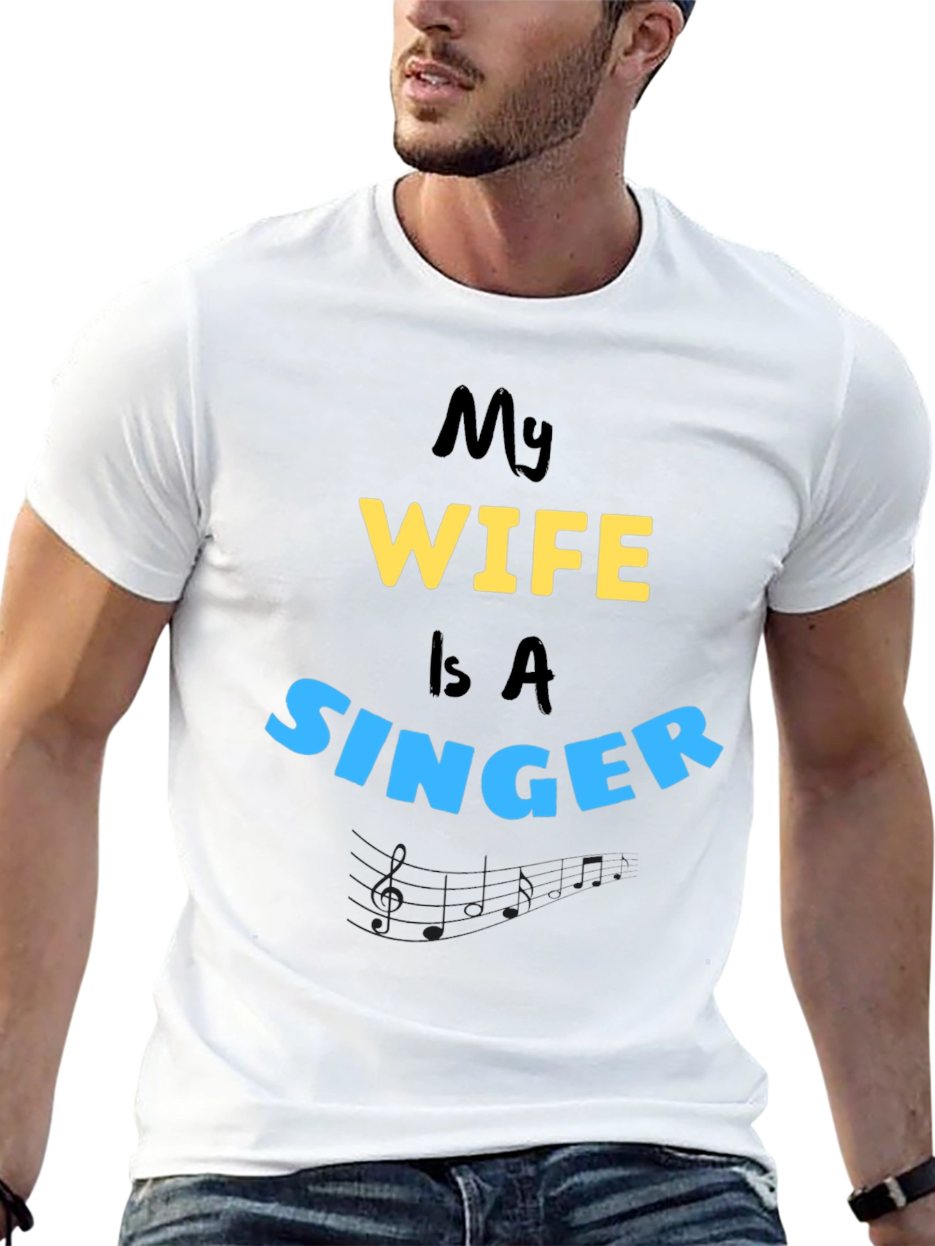My Wife is A Singer - Husband Tee