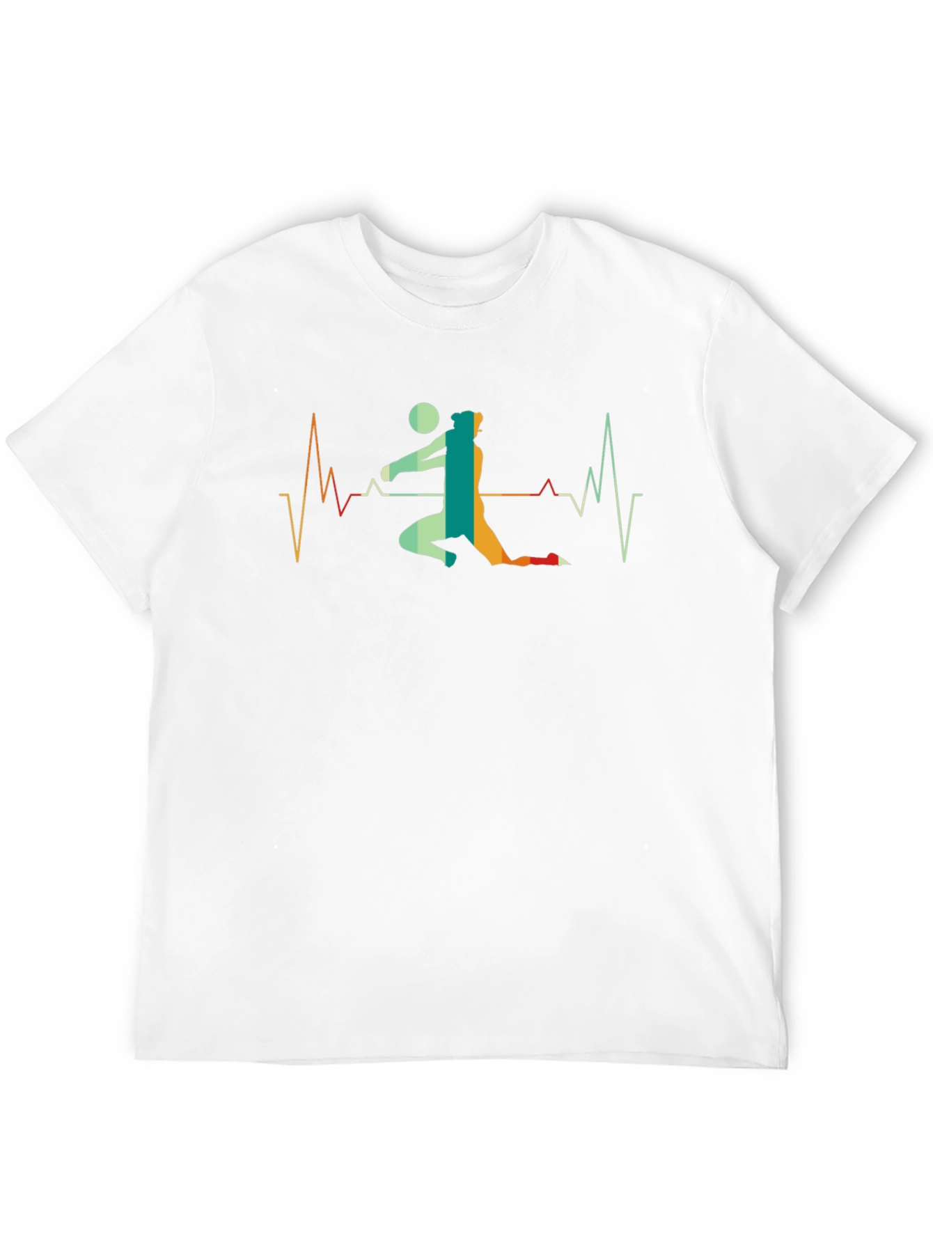 Volleyball Heartbeat T-Shirt