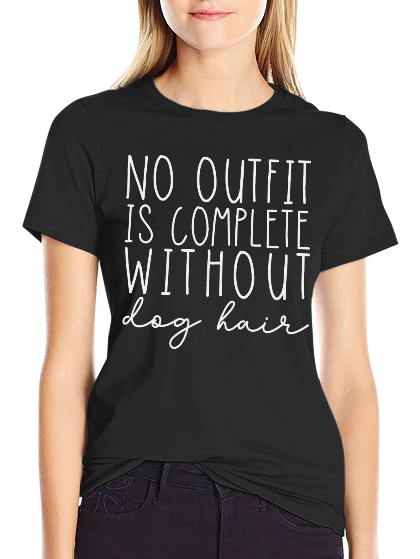 Dog Hair T-Shirt - Complete Outfit