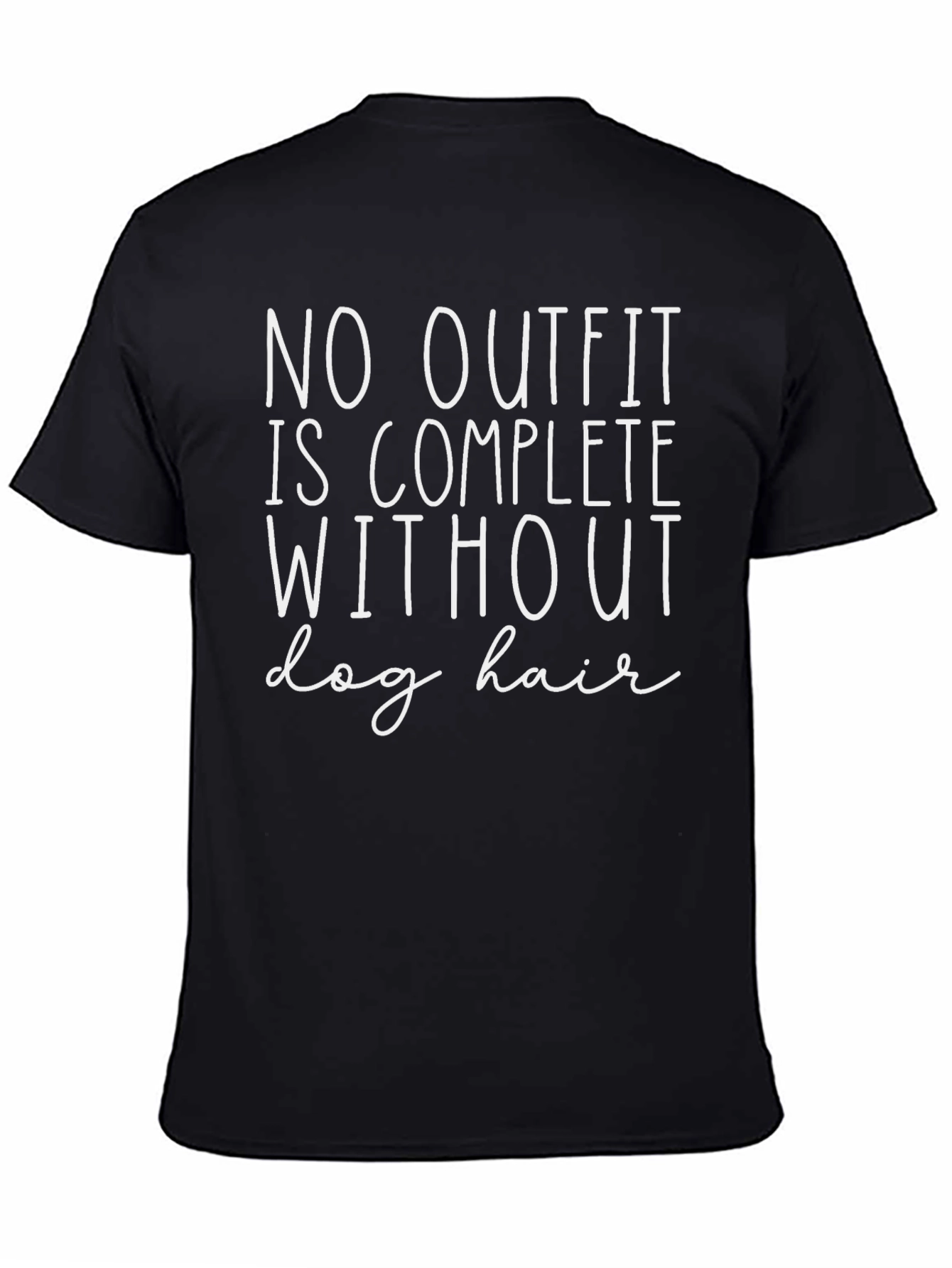 Dog Hair T-Shirt - Complete Outfit