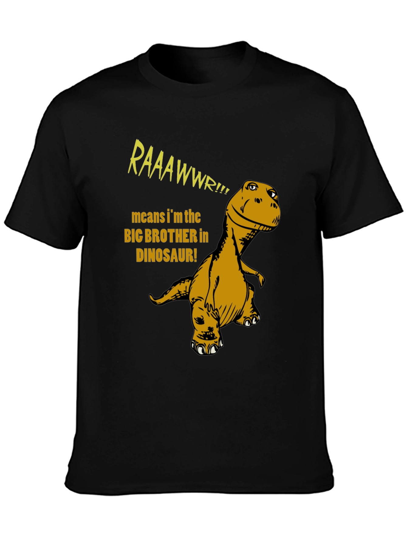 Big Brother Dinosaur T-Shirt - RAAAWWR!
