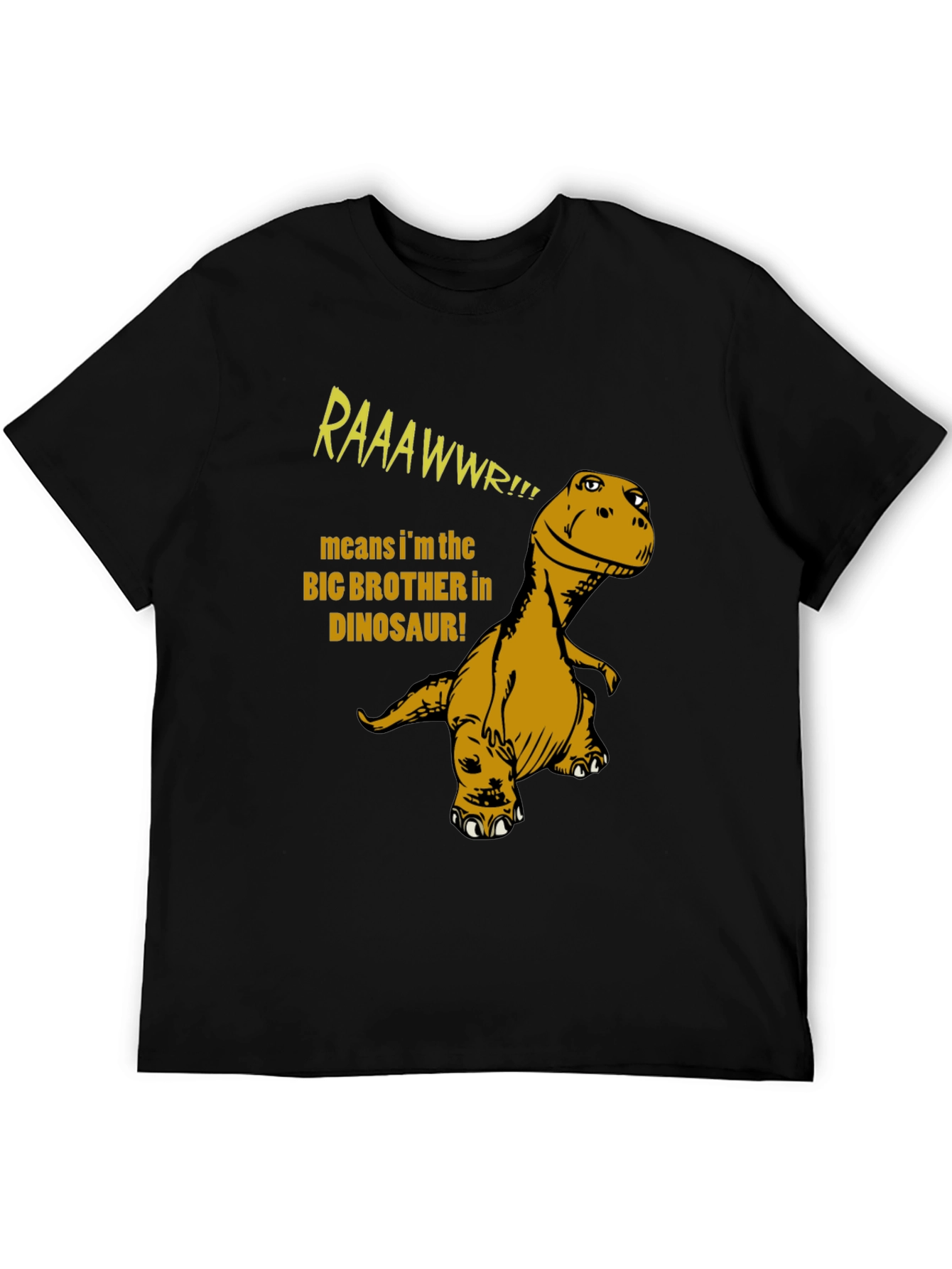 Big Brother Dinosaur T-Shirt - RAAAWWR!
