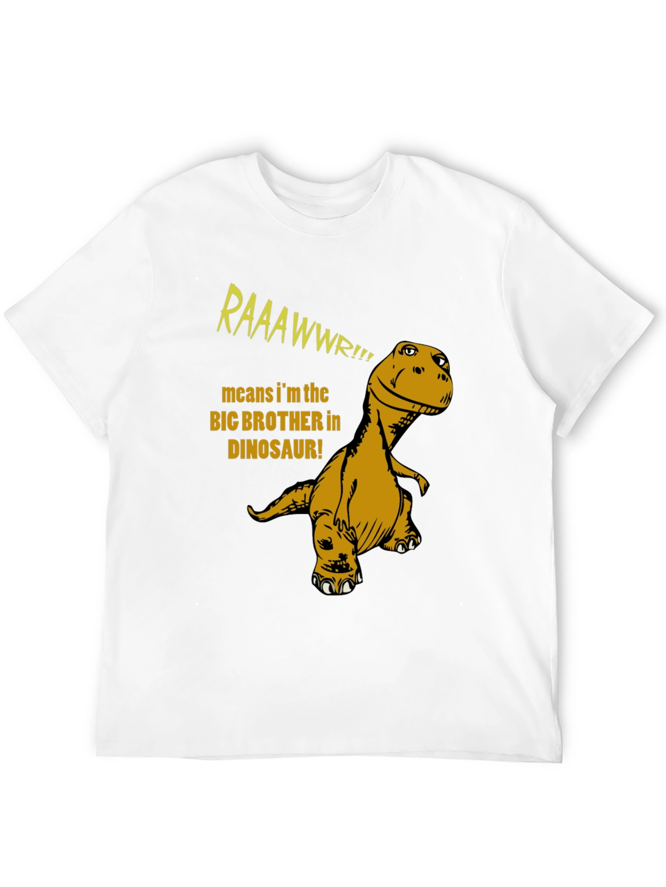 Big Brother Dinosaur T-Shirt - RAAAWWR!