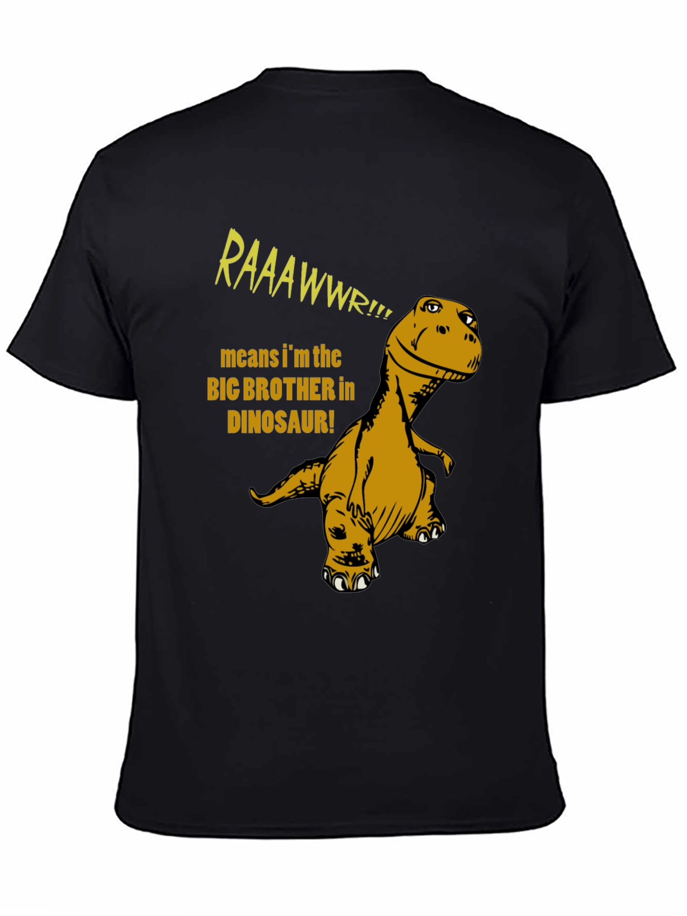 Big Brother Dinosaur T-Shirt - RAAAWWR!