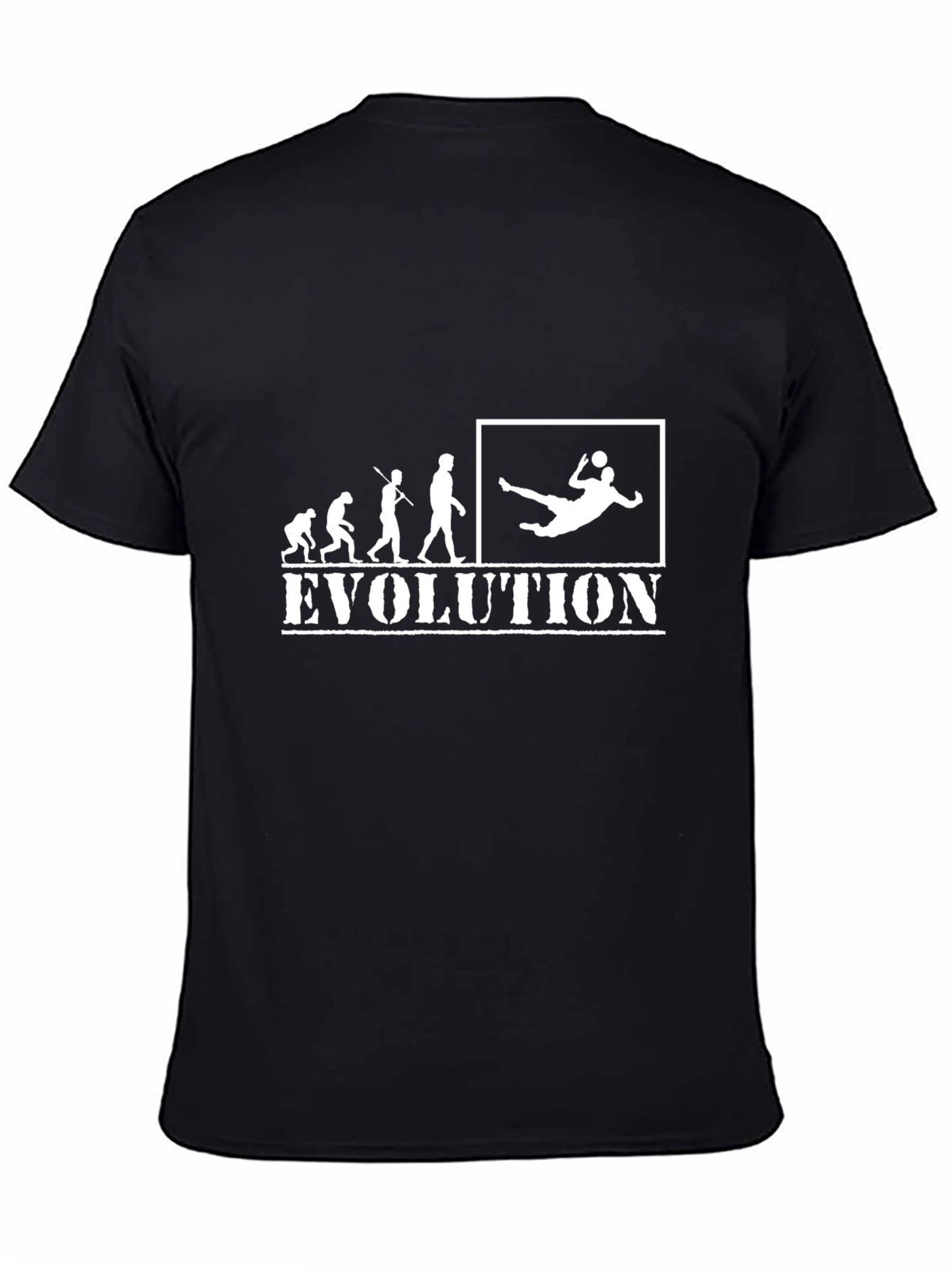 Evolution Soccer T-Shirt Funny Graphic Tee