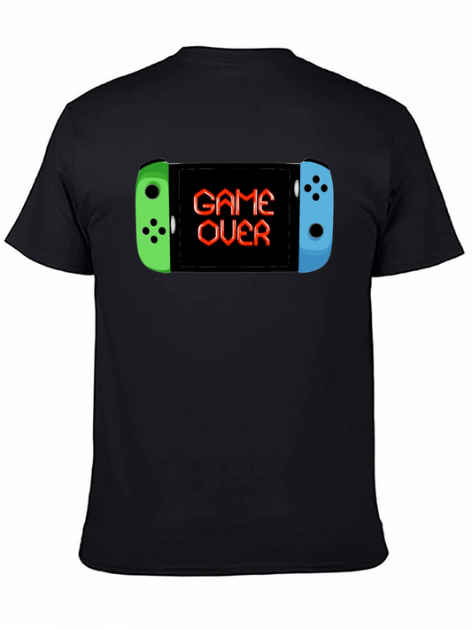 Game Over Console Black T-Shirt