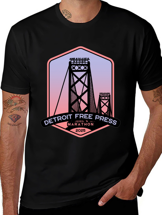Detroit Free Press Marathon 2025 T-Shirt