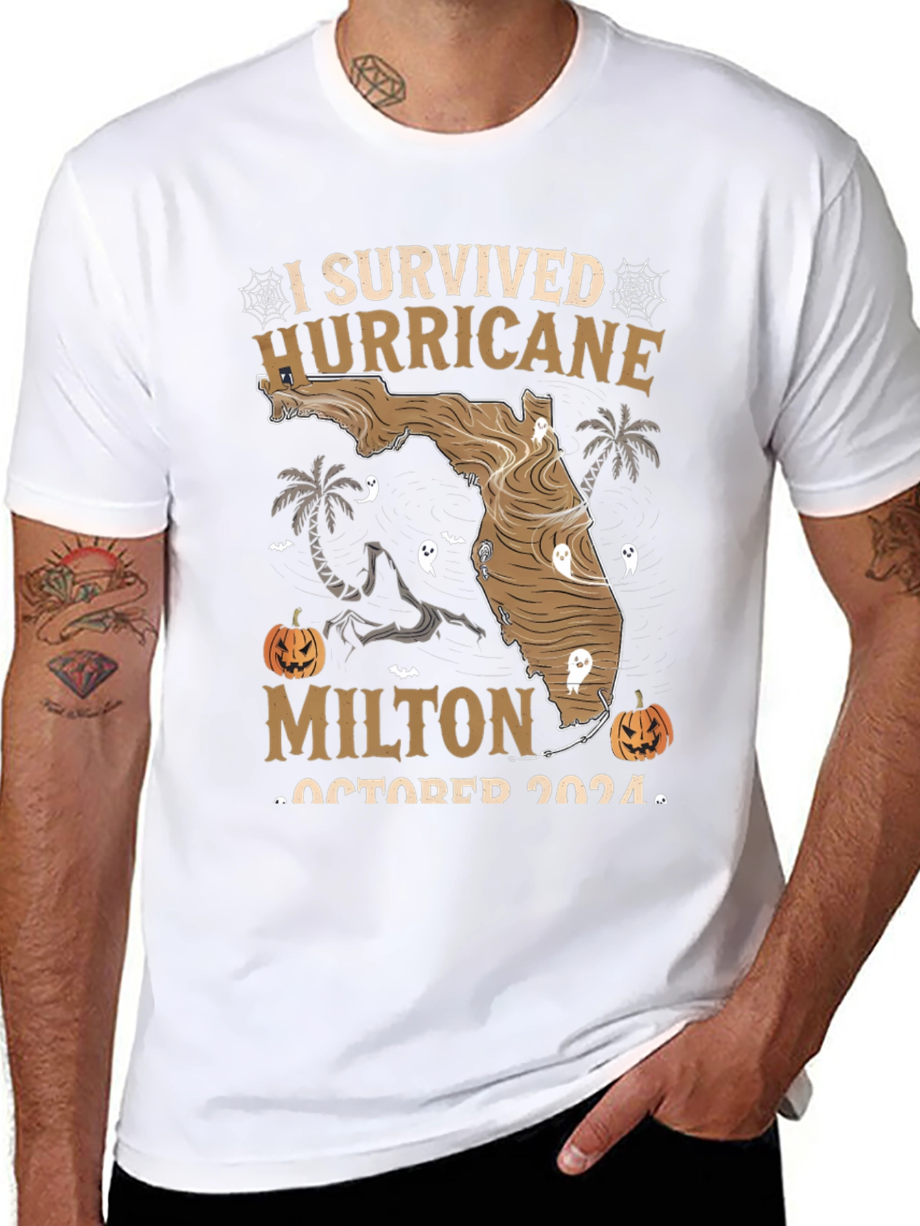 I Survived Hurricane Milton October 2024 T-Shirt