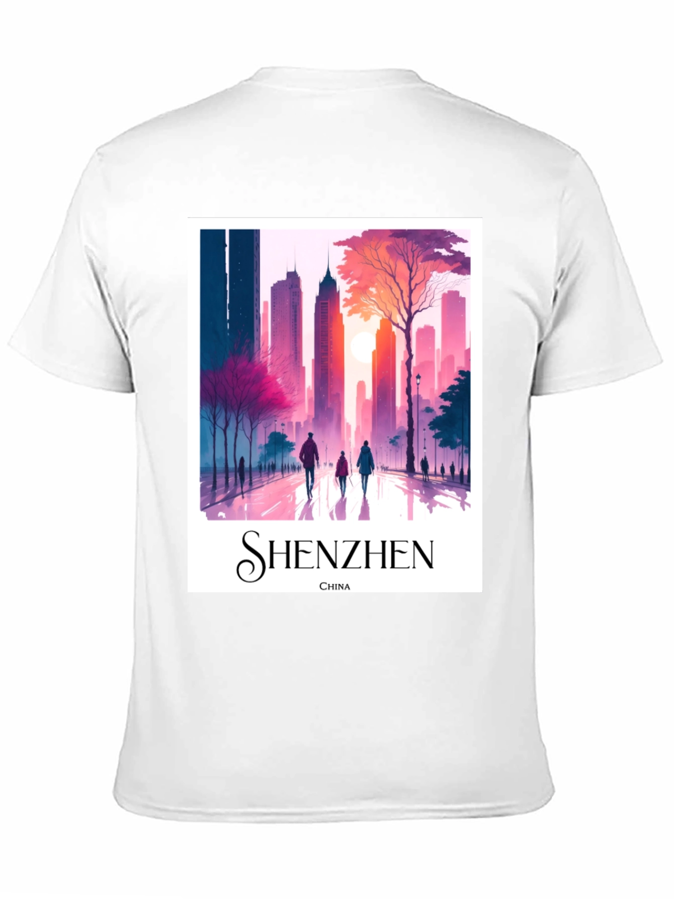 Shenzhen China T-Shirt - Cityscape Tee