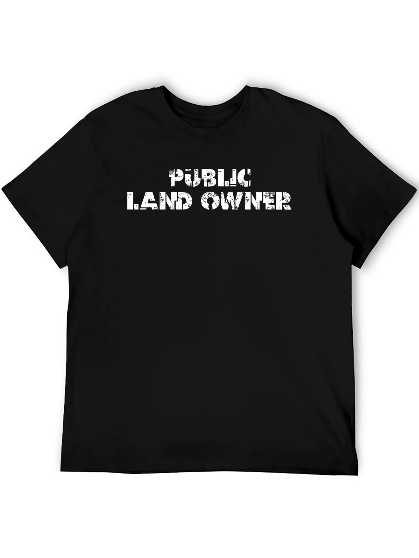 Public Land Owner Graphic Tee - Black