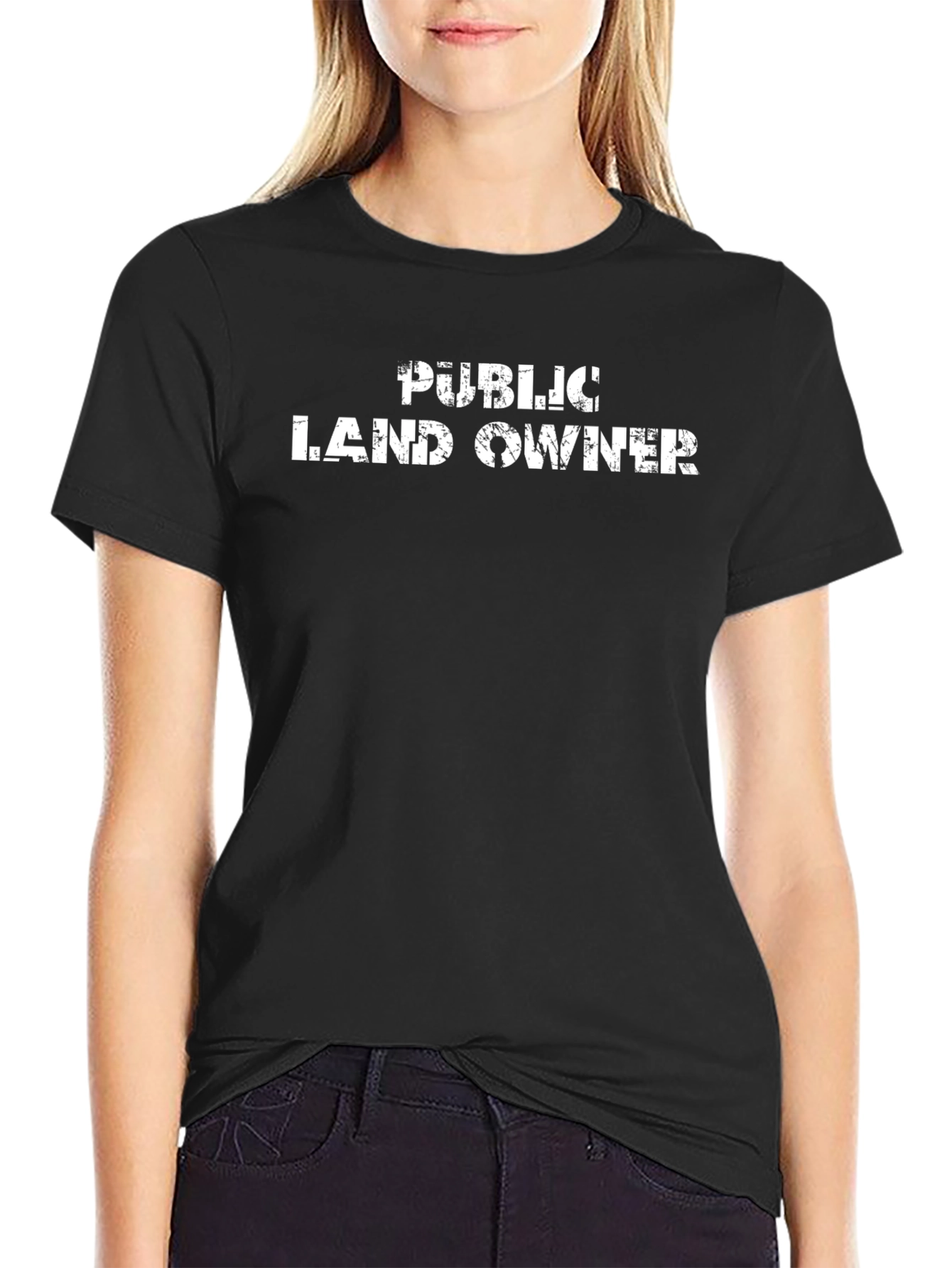 Public Land Owner Graphic Tee - Black