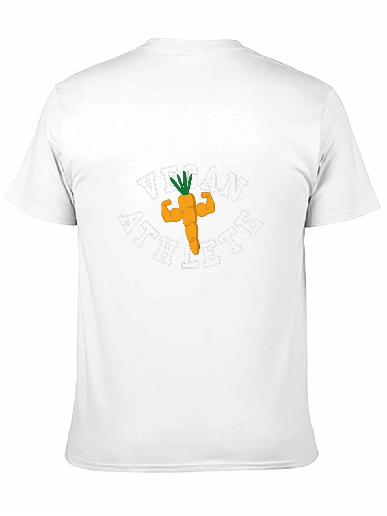 Vegan Athlete T-Shirt - Carrot Power!