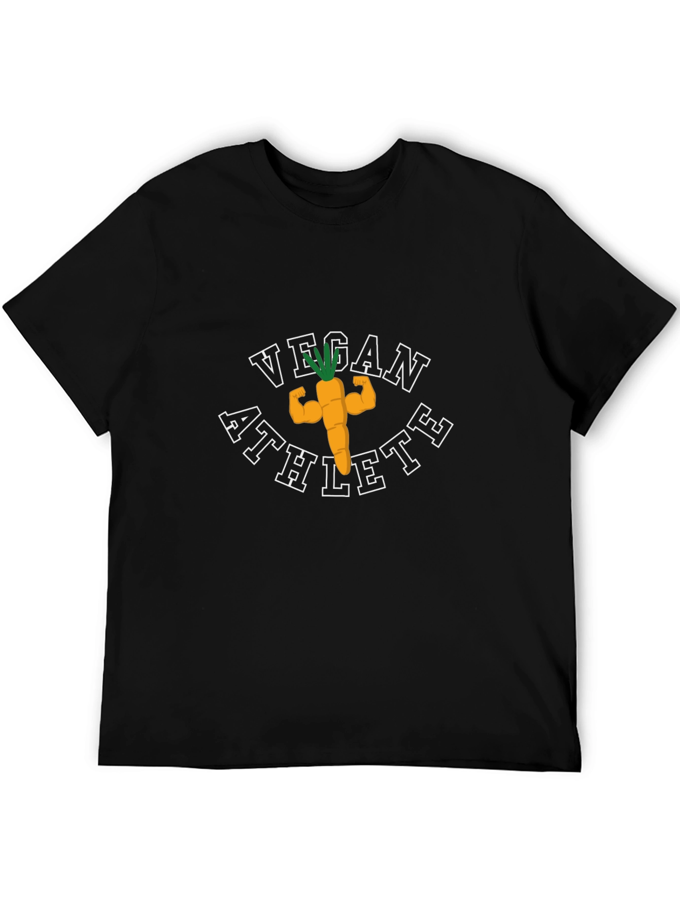 Vegan Athlete T-Shirt - Carrot Power!