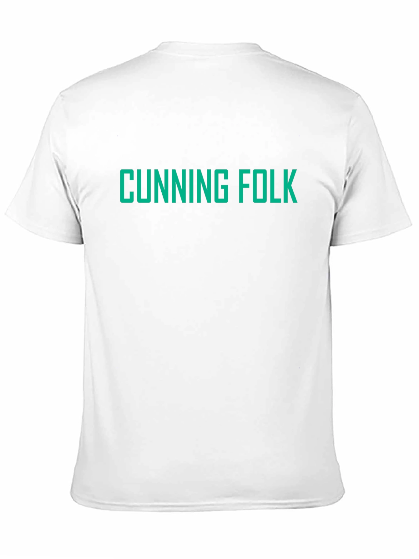 Cunning Folk T-Shirt - Bold Text Design