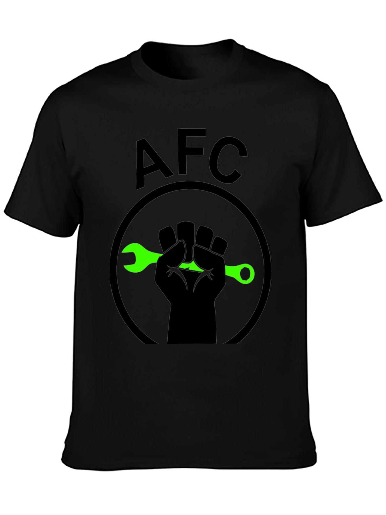 AFC Fist & Wrench Graphic T-Shirt - Black