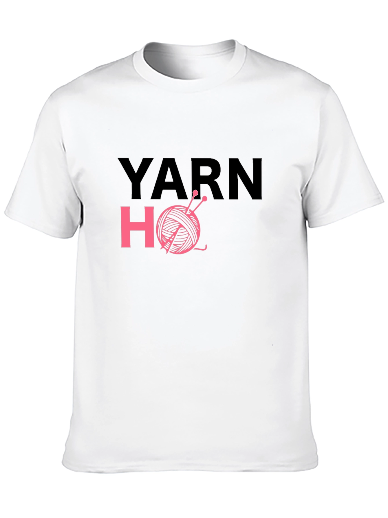 Yarn Ho Graphic T-Shirt - Knitting Humor Tee