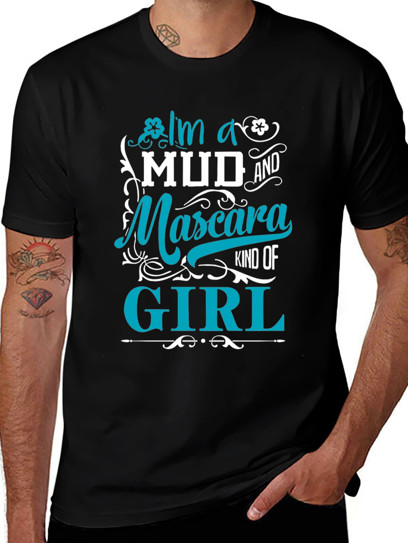 Mud & Mascara Girl T-Shirt - Trendy Womens Tee
