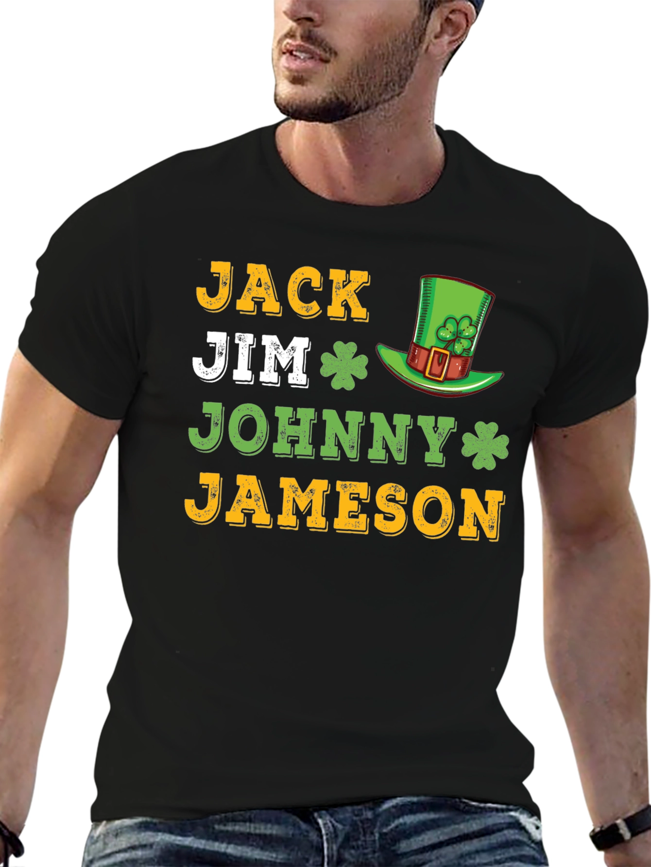 St. Patricks Day Jack Jim Johnny Jameson T-Shirt