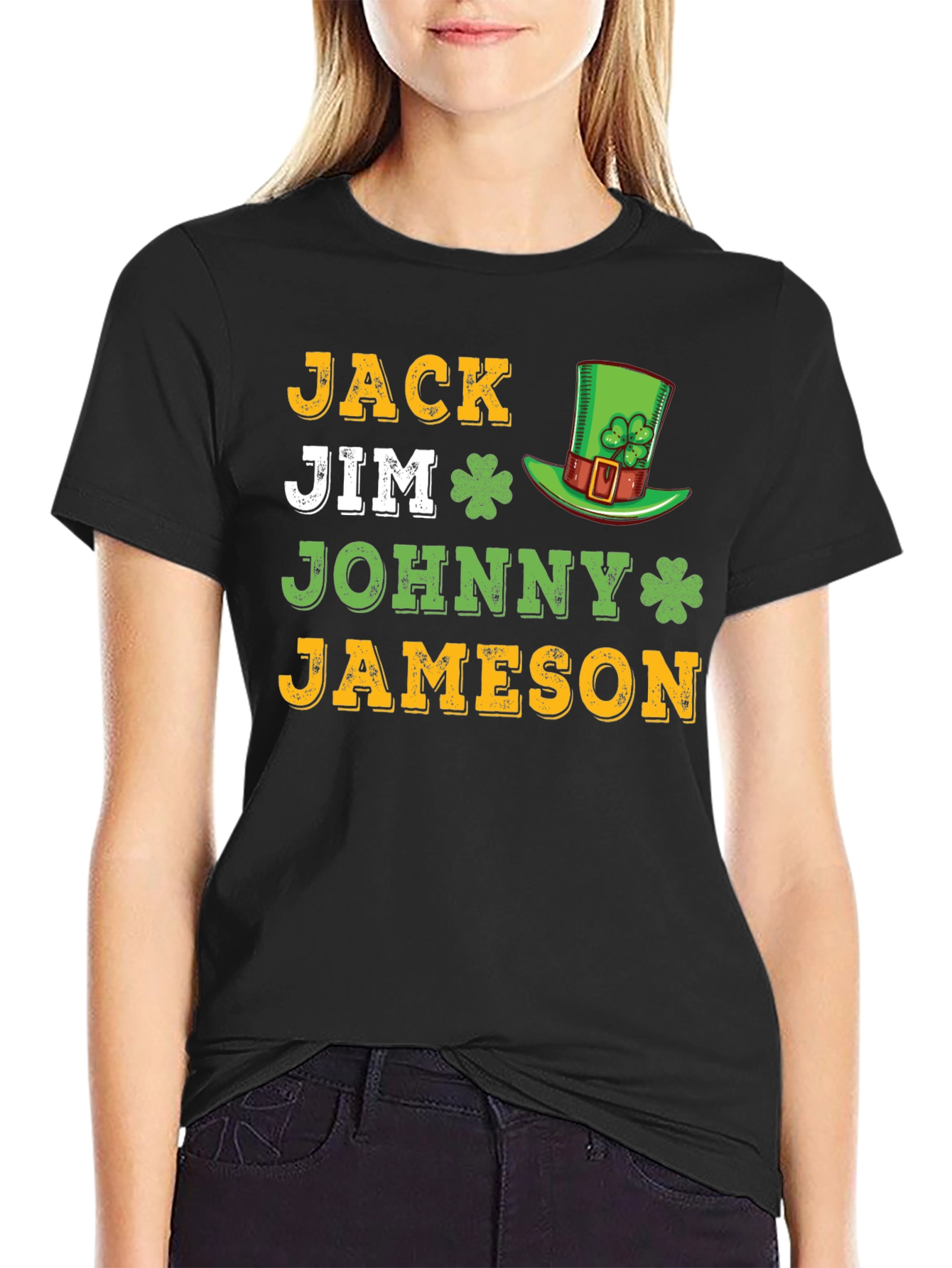 St. Patricks Day Jack Jim Johnny Jameson T-Shirt