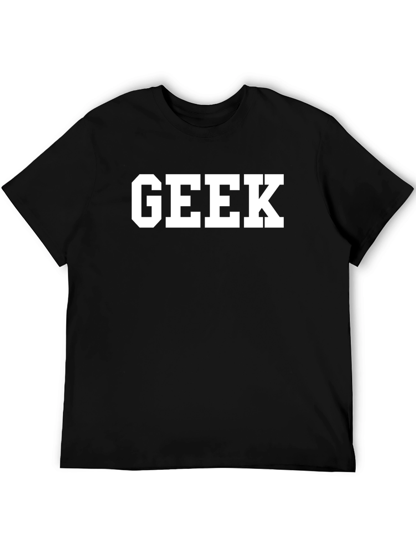 Geek T-Shirt - Classic Black Tee for Nerds