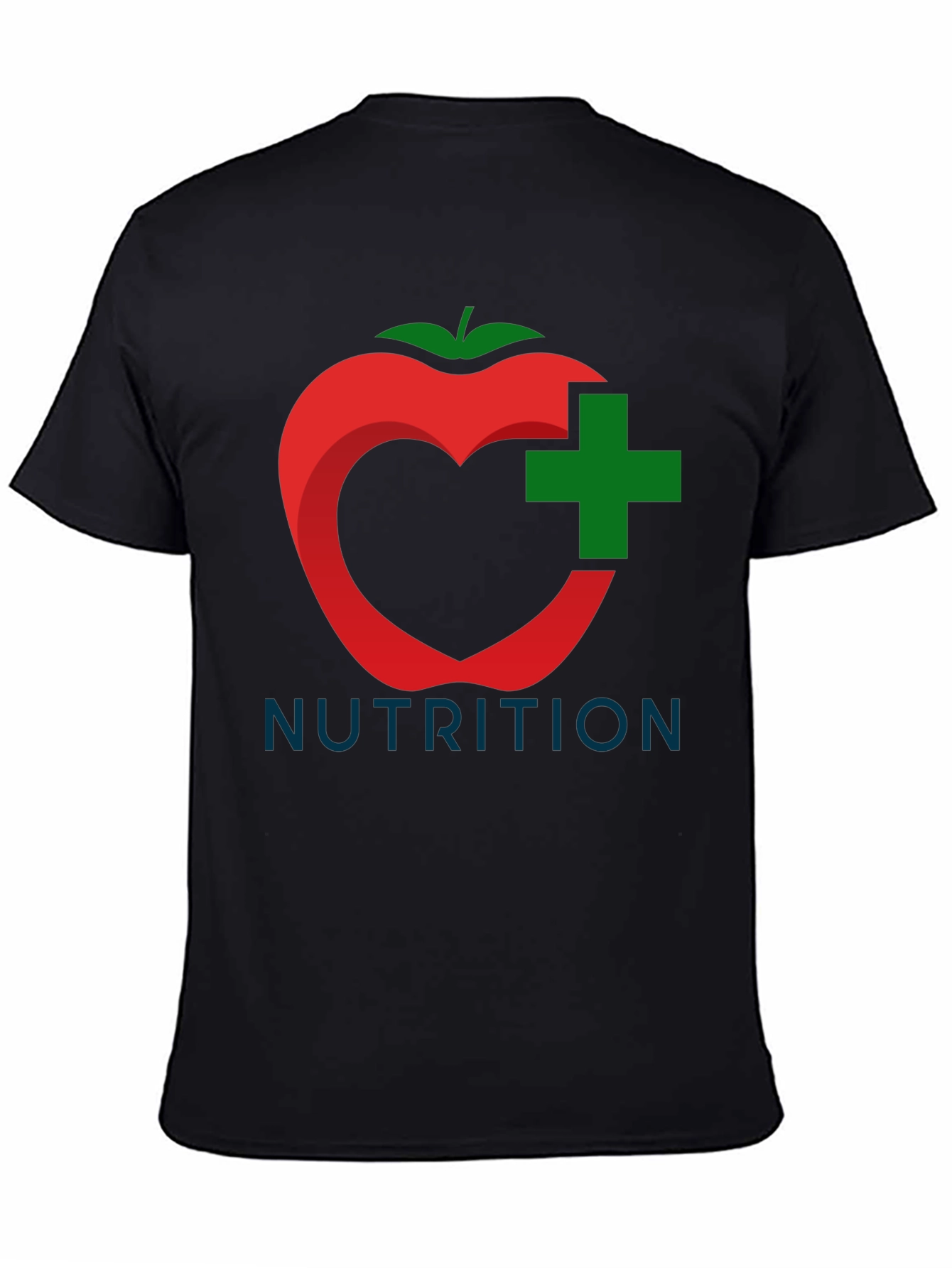 Nutrition T-Shirt - Healthy Apple Heart Design