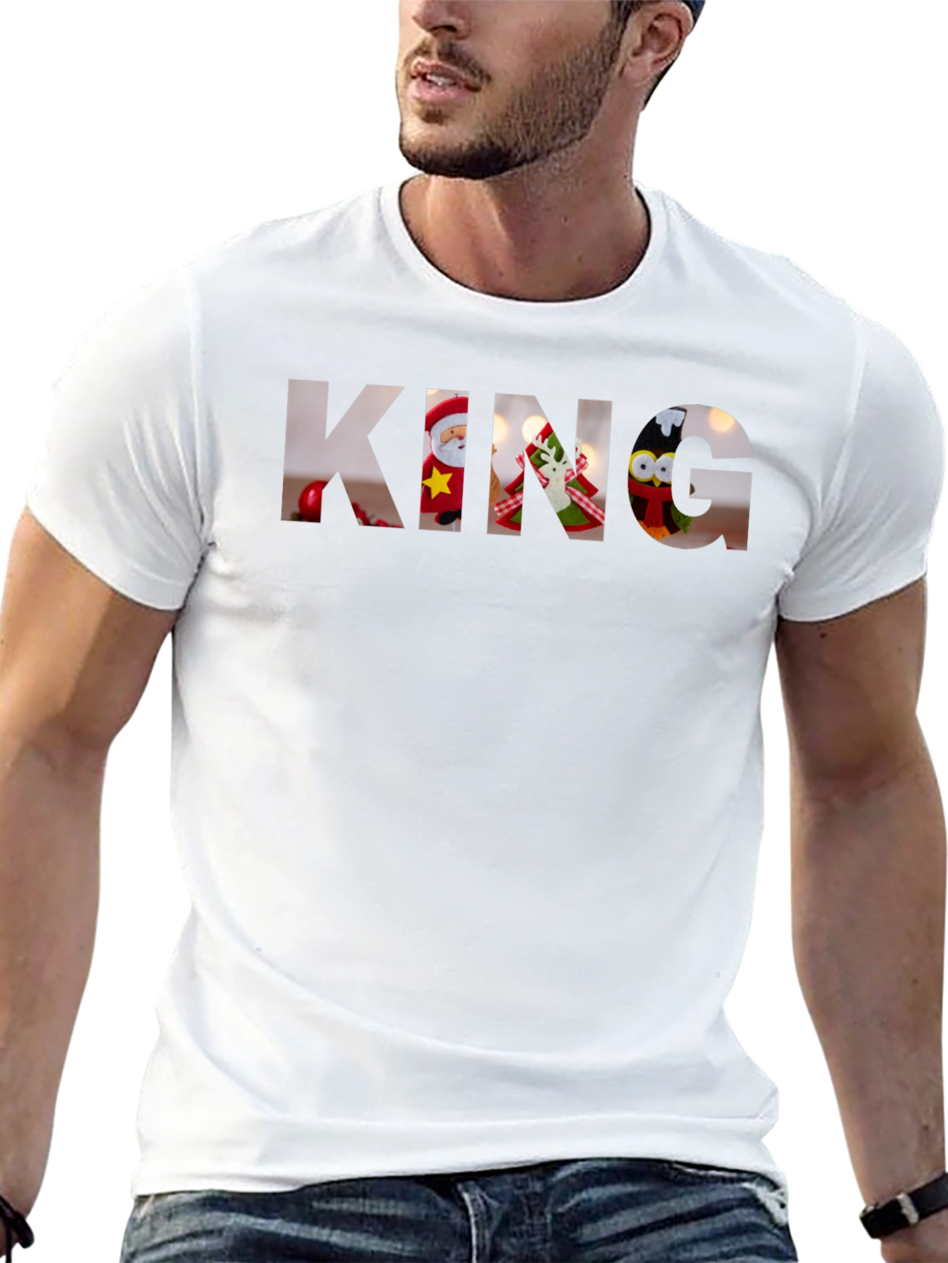 King Christmas T-Shirt Holiday Novelty Tee