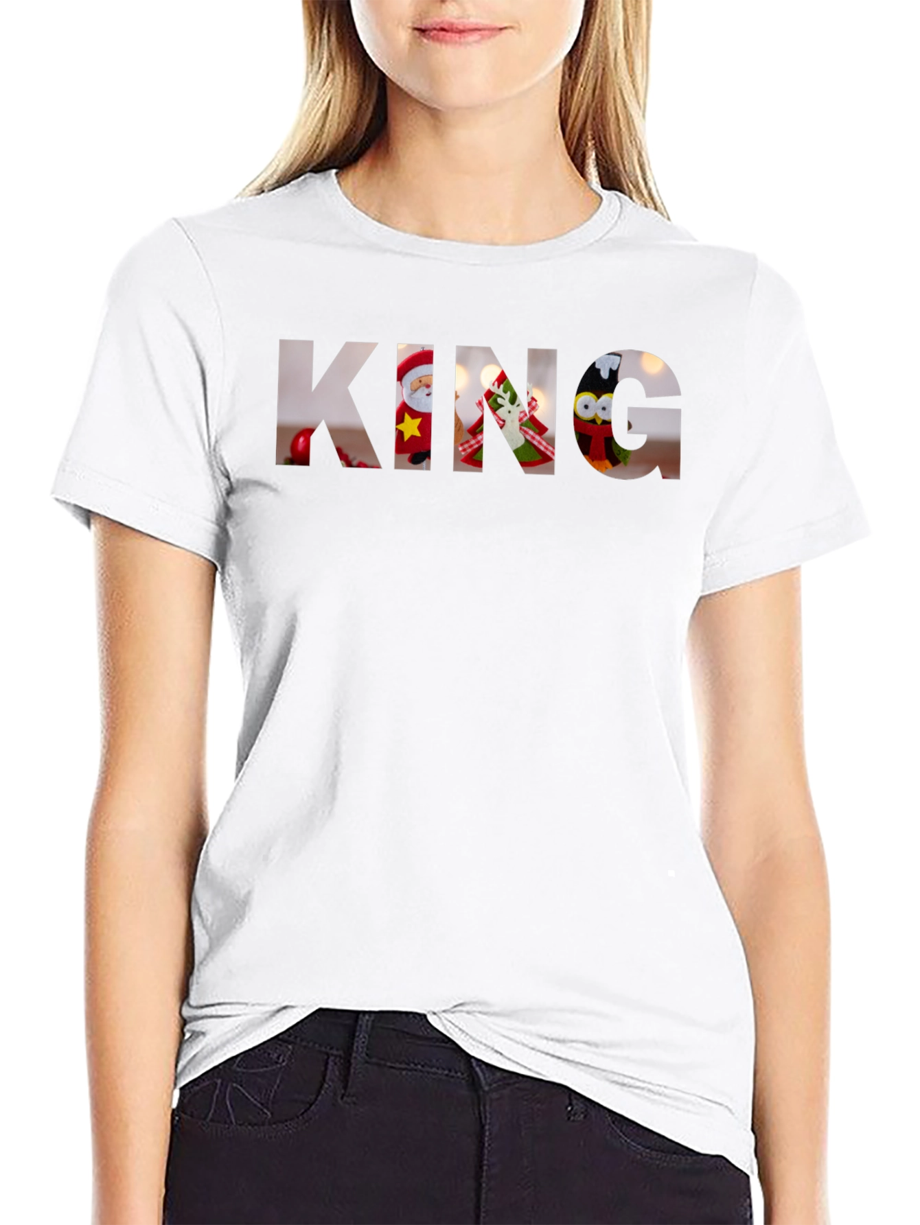 King Christmas T-Shirt Holiday Novelty Tee