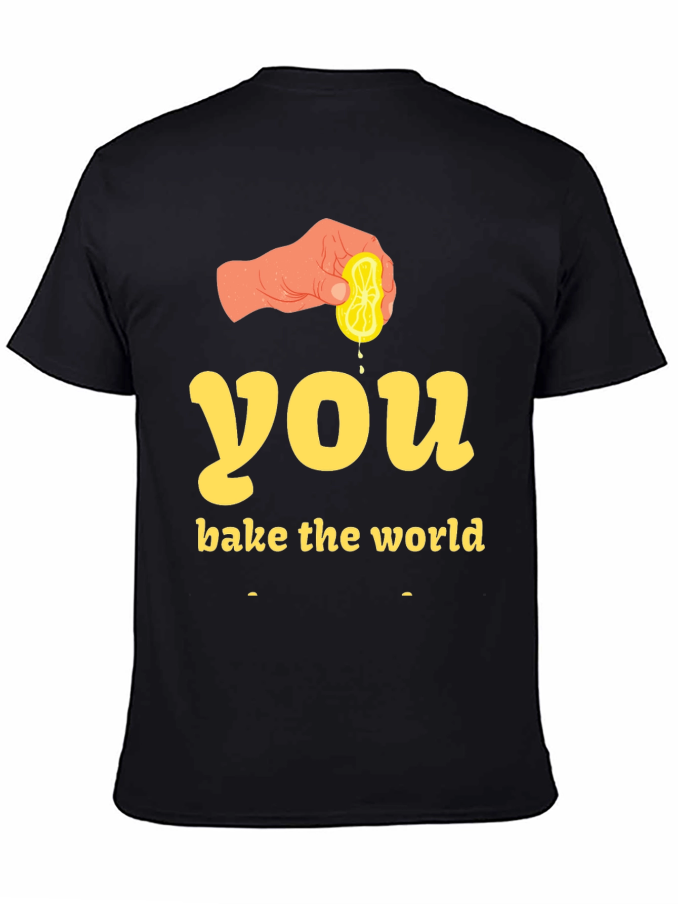 Squeeze the Day Graphic Tee - Unisex Black T-Shirt