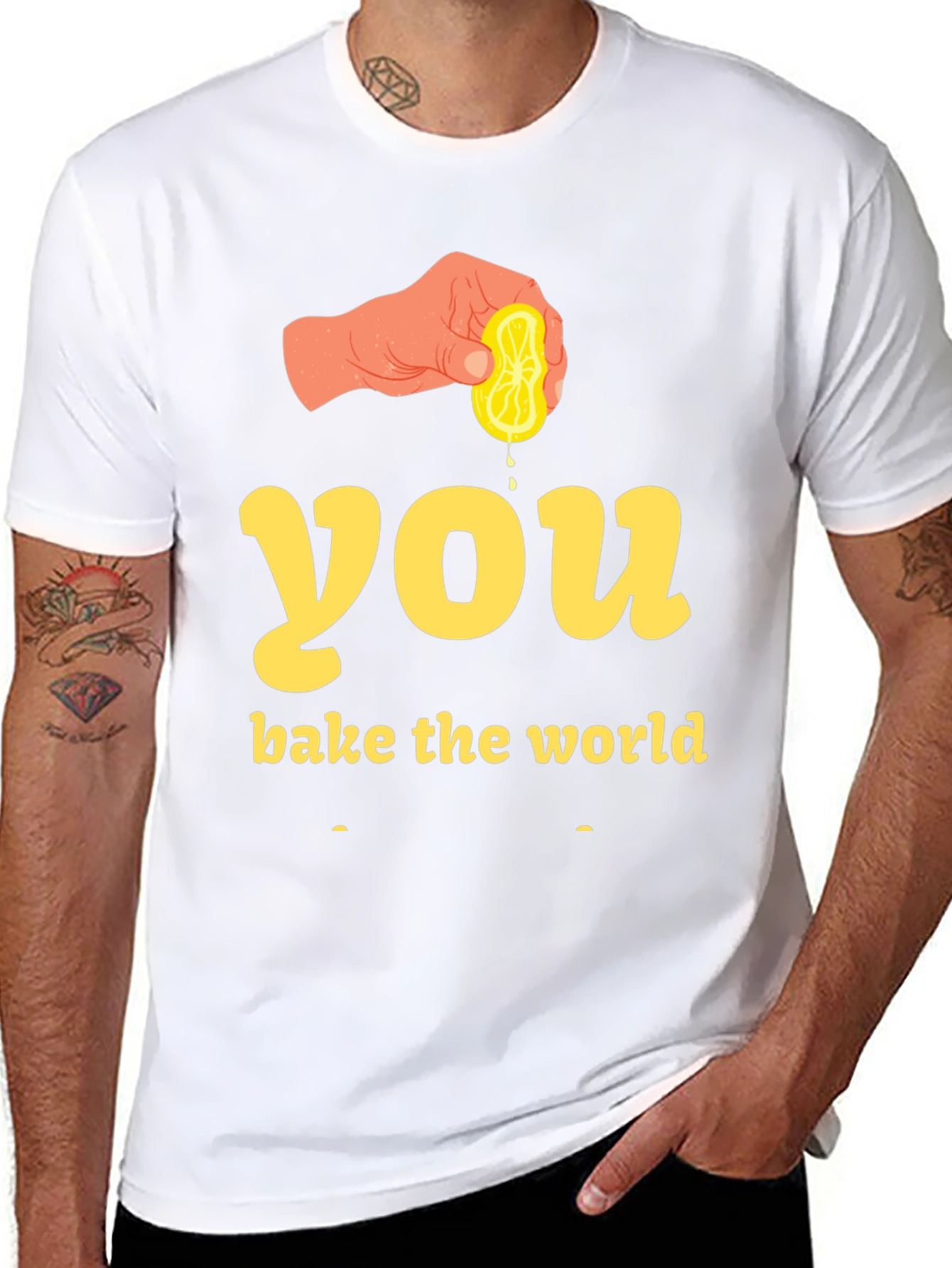 Squeeze the Day Graphic Tee - Unisex Black T-Shirt