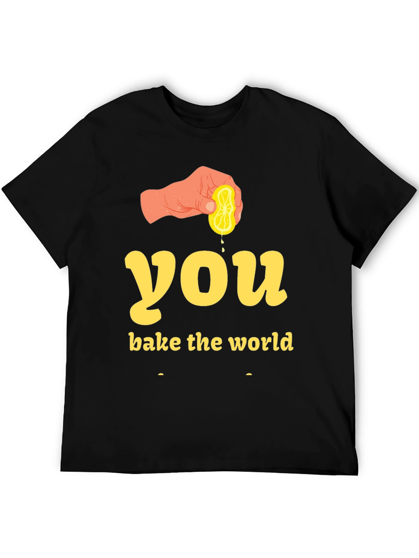 Squeeze the Day Graphic Tee - Unisex Black T-Shirt
