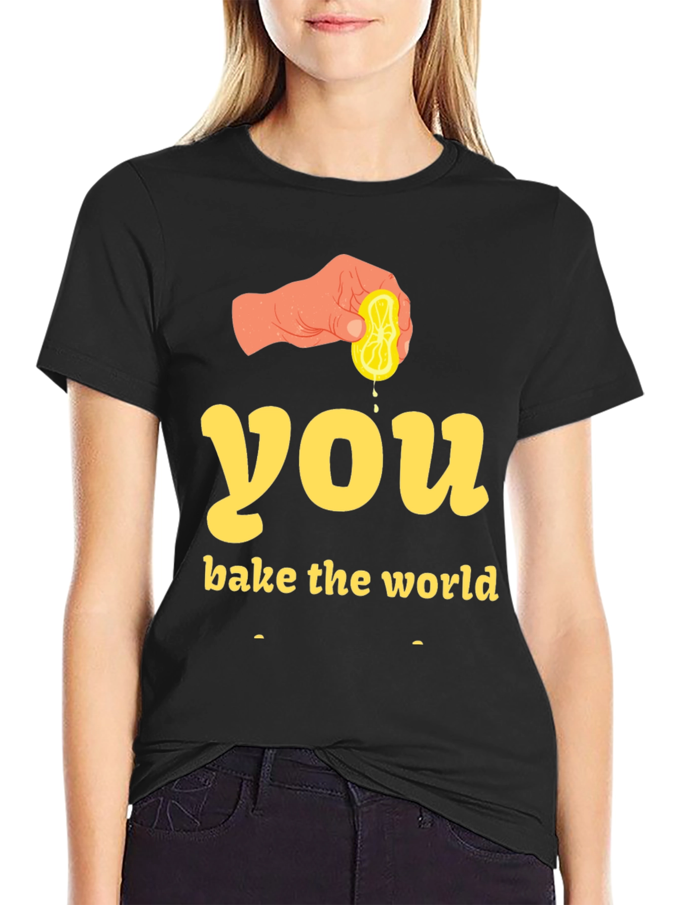 Squeeze the Day Graphic Tee - Unisex Black T-Shirt