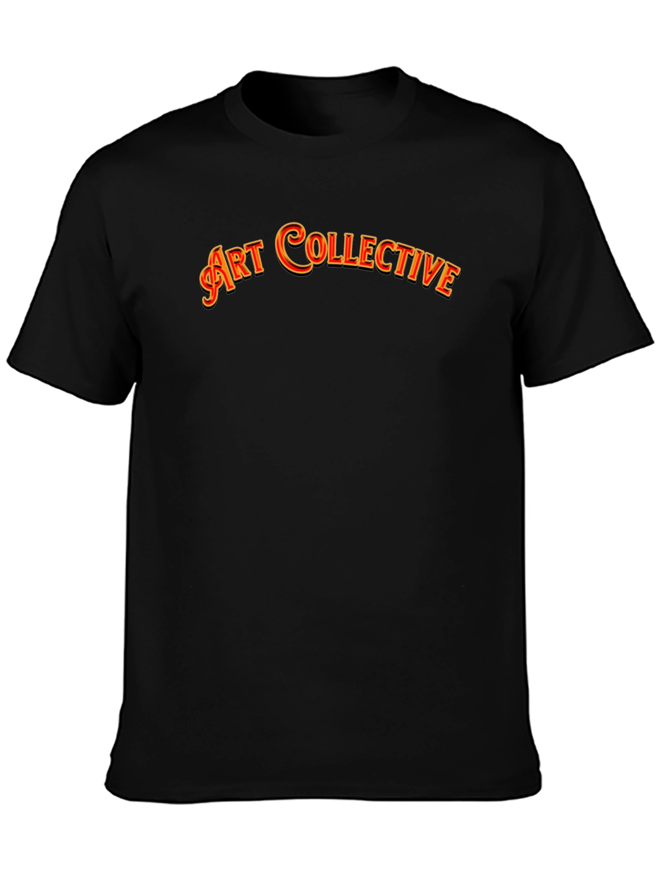 Art Collective Graphic Tee - Black