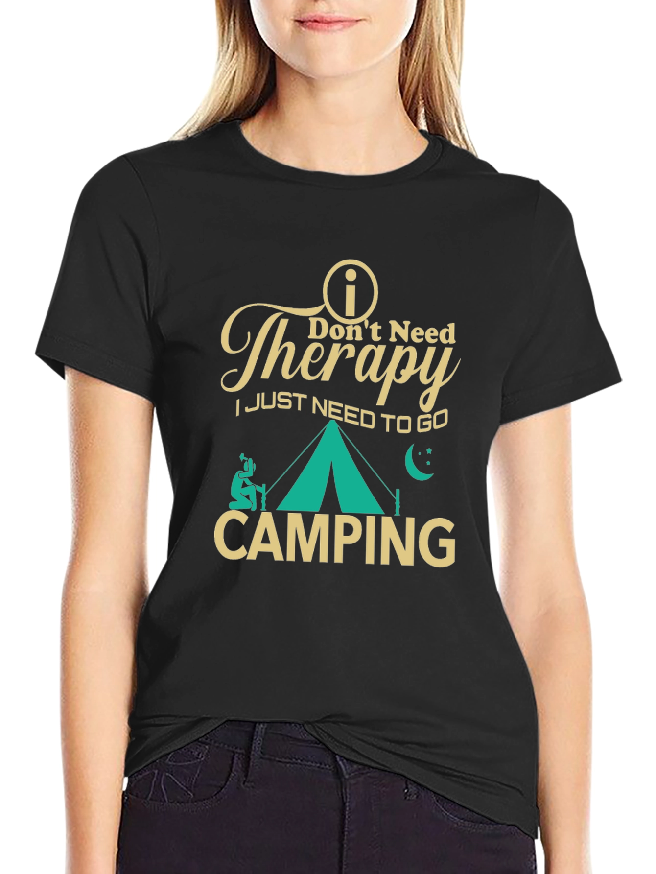 Dont Need Therapy Camping T-Shirt