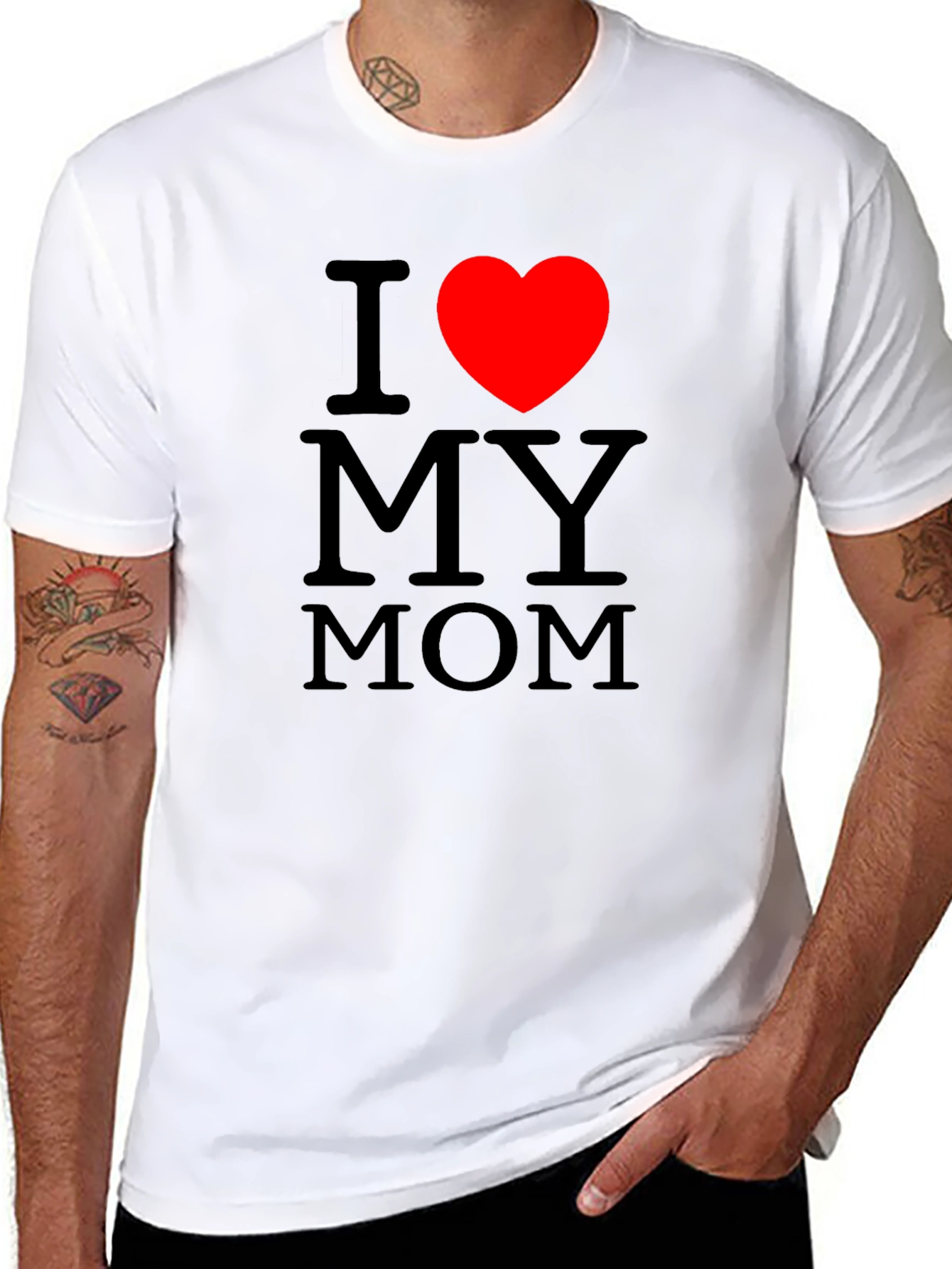 I Heart My Mom Graphic T-Shirt