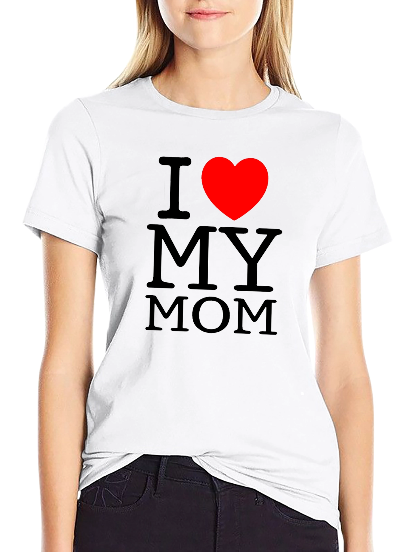 I Heart My Mom Graphic T-Shirt