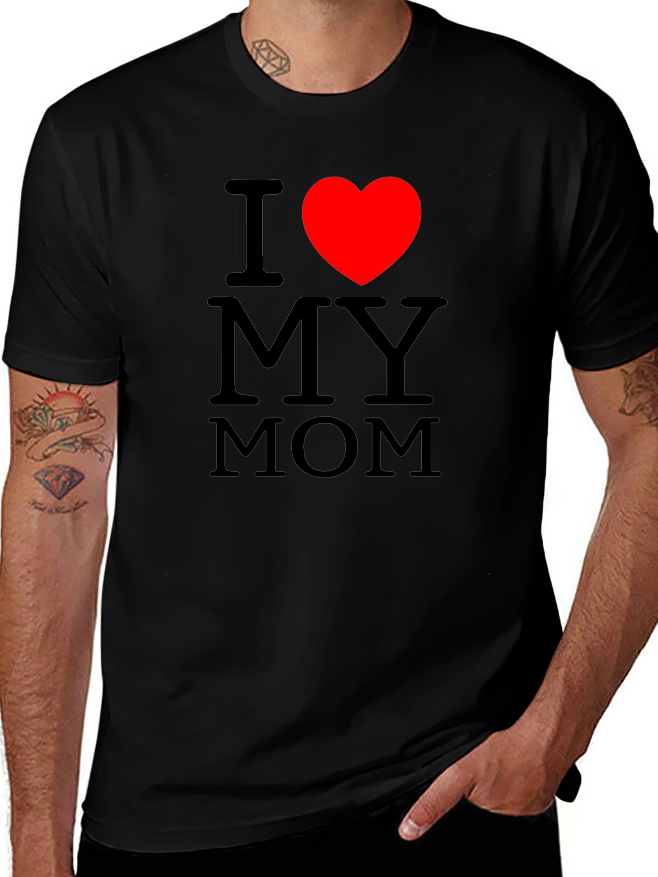 I Heart My Mom Graphic T-Shirt