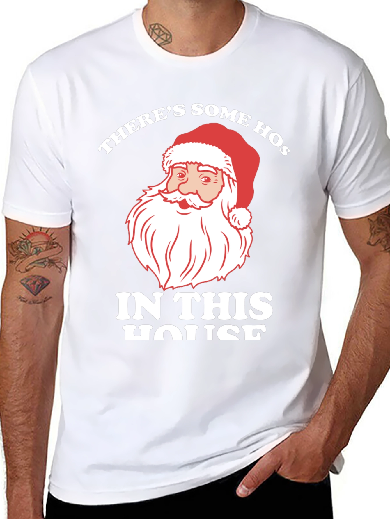 Santa Hos Christmas T-Shirt