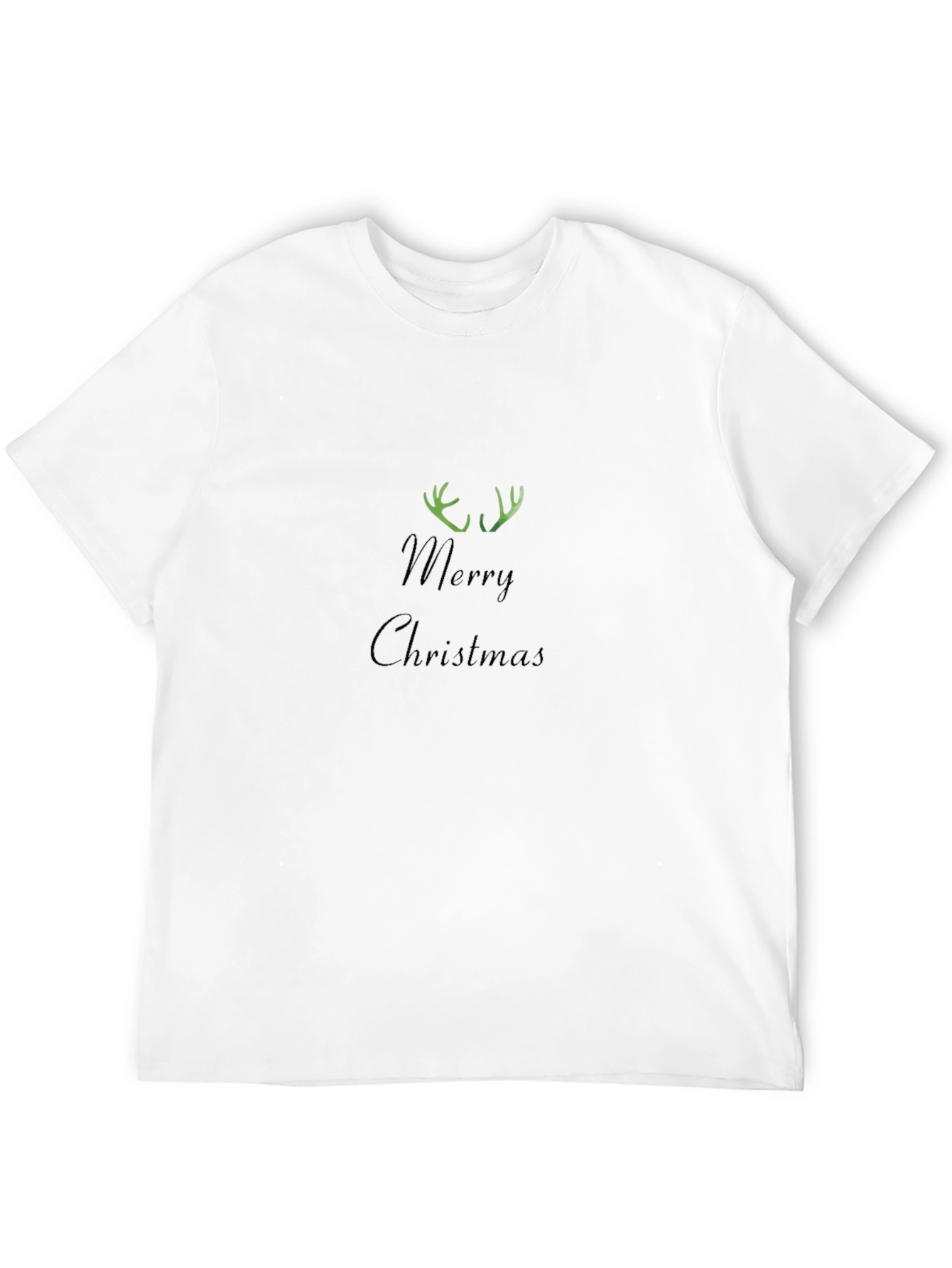 Merry Christmas Antler T-Shirt