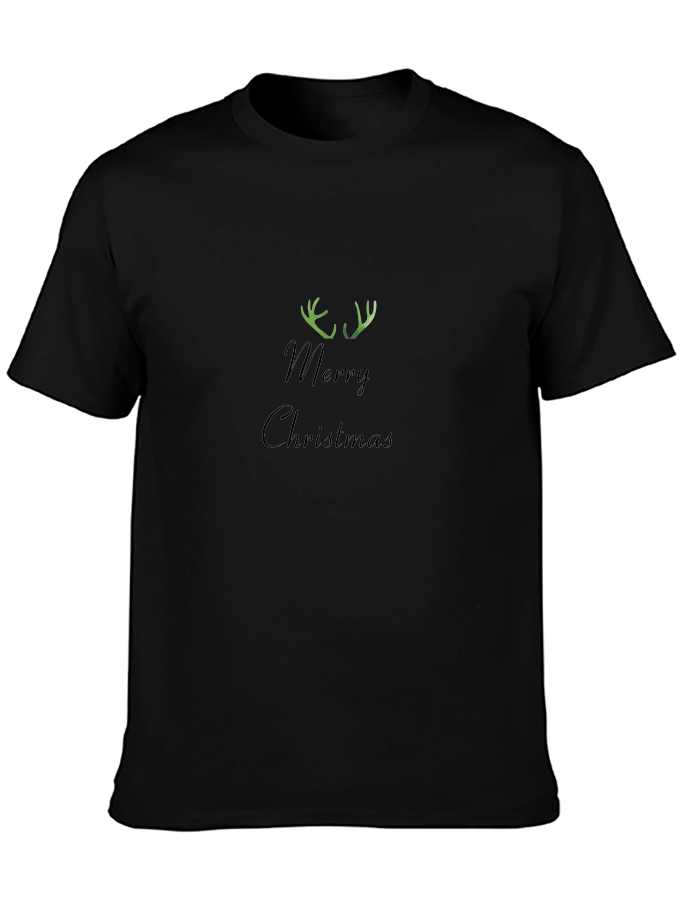 Merry Christmas Antler T-Shirt