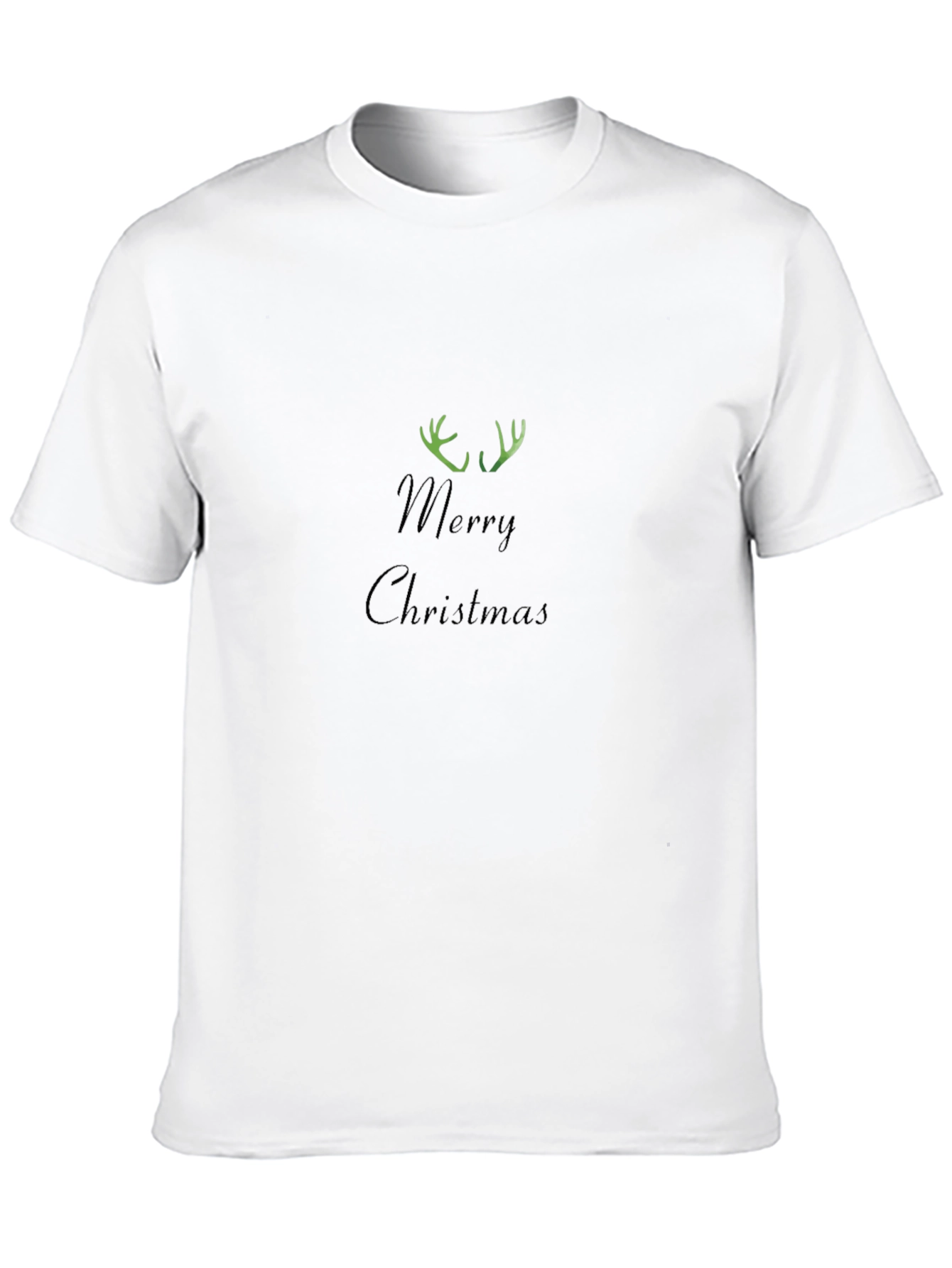 Merry Christmas Antler T-Shirt